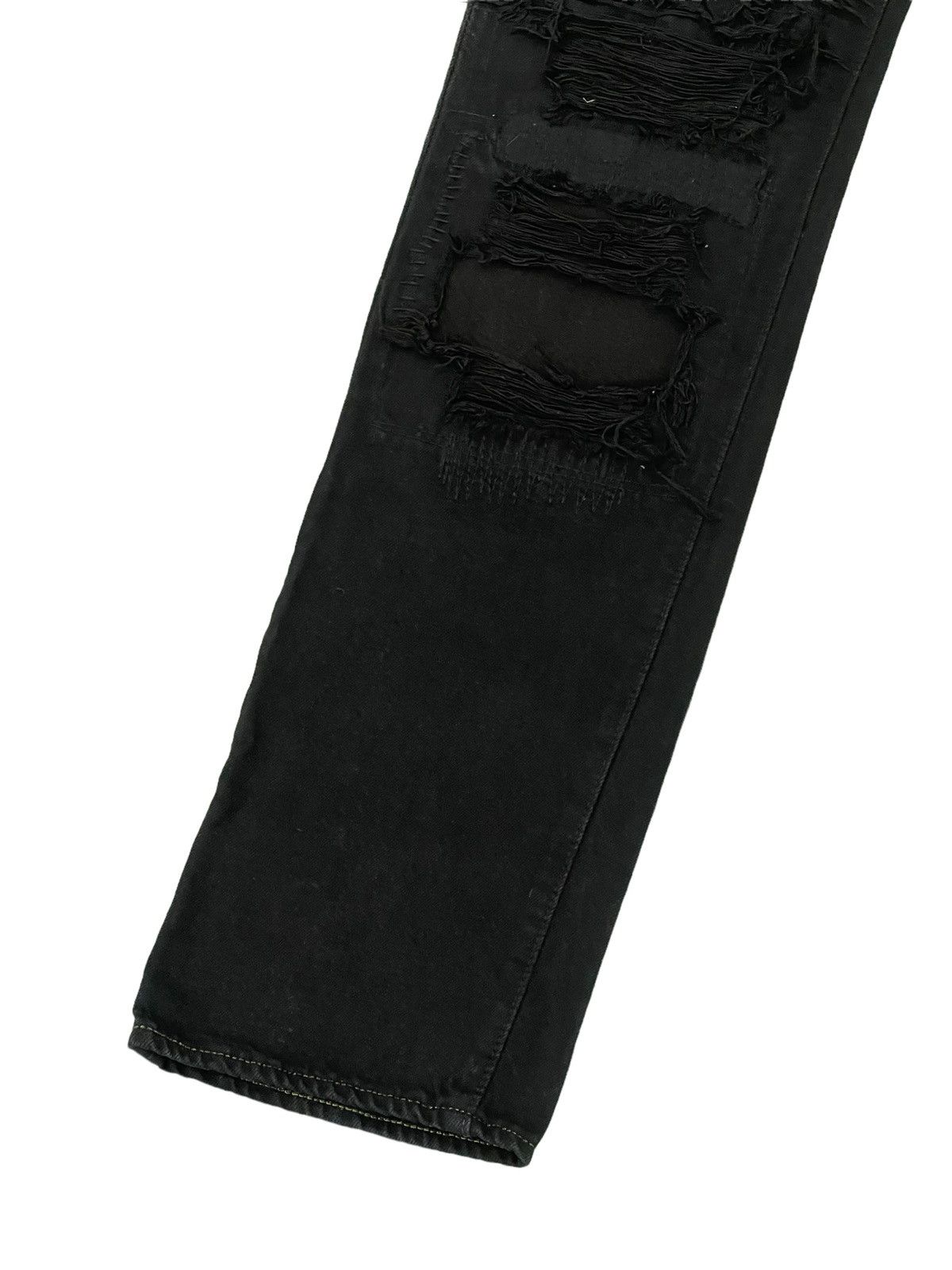 Japanese Brand Patchwork Boro Jeans Over Design Creation Japan Slim 2🟦7 Size US 30 / EU 46 - 5 Thumbnail
