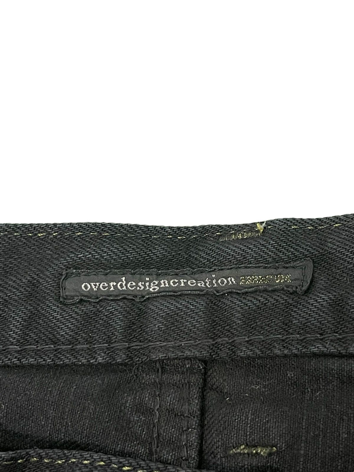 Japanese Brand Patchwork Boro Jeans Over Design Creation Japan Slim 2🟦7 Size US 30 / EU 46 - 13 Thumbnail