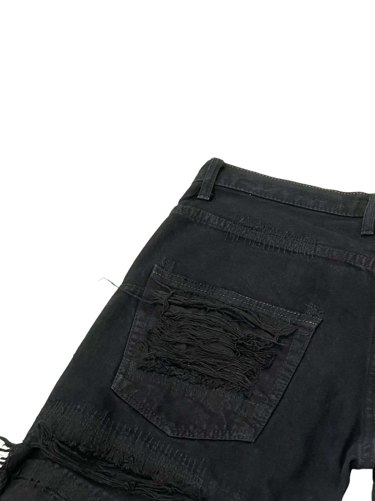 Japanese Brand Patchwork Boro Jeans Over Design Creation Japan Slim 2🟦7 Size US 30 / EU 46 - 23 Thumbnail