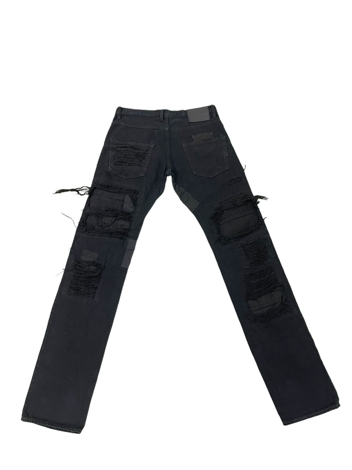 Japanese Brand Patchwork Boro Jeans Over Design Creation Japan Slim 2🟦7 Size US 30 / EU 46 - 14 Thumbnail