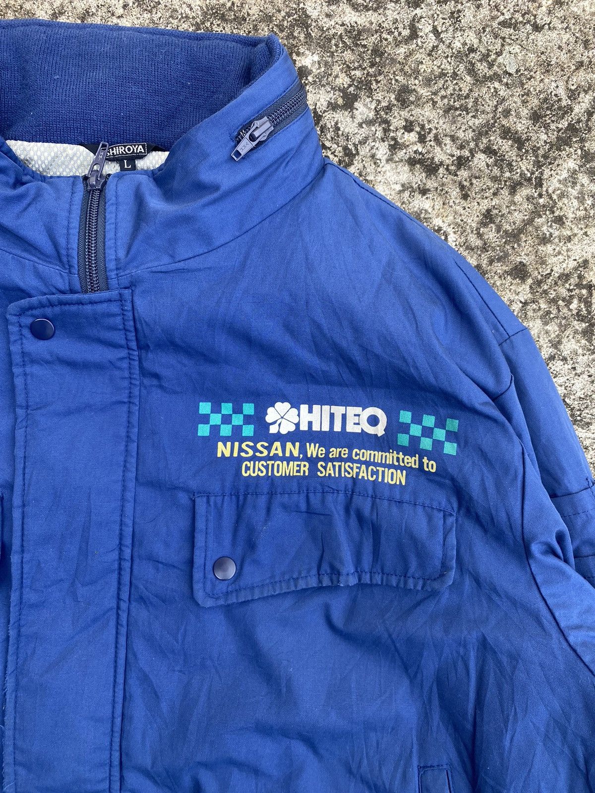 Japanese Brand Vintage Nissan HITEQ Jacket Size US L / EU 52-54 / 3 - 2 Thumbnail