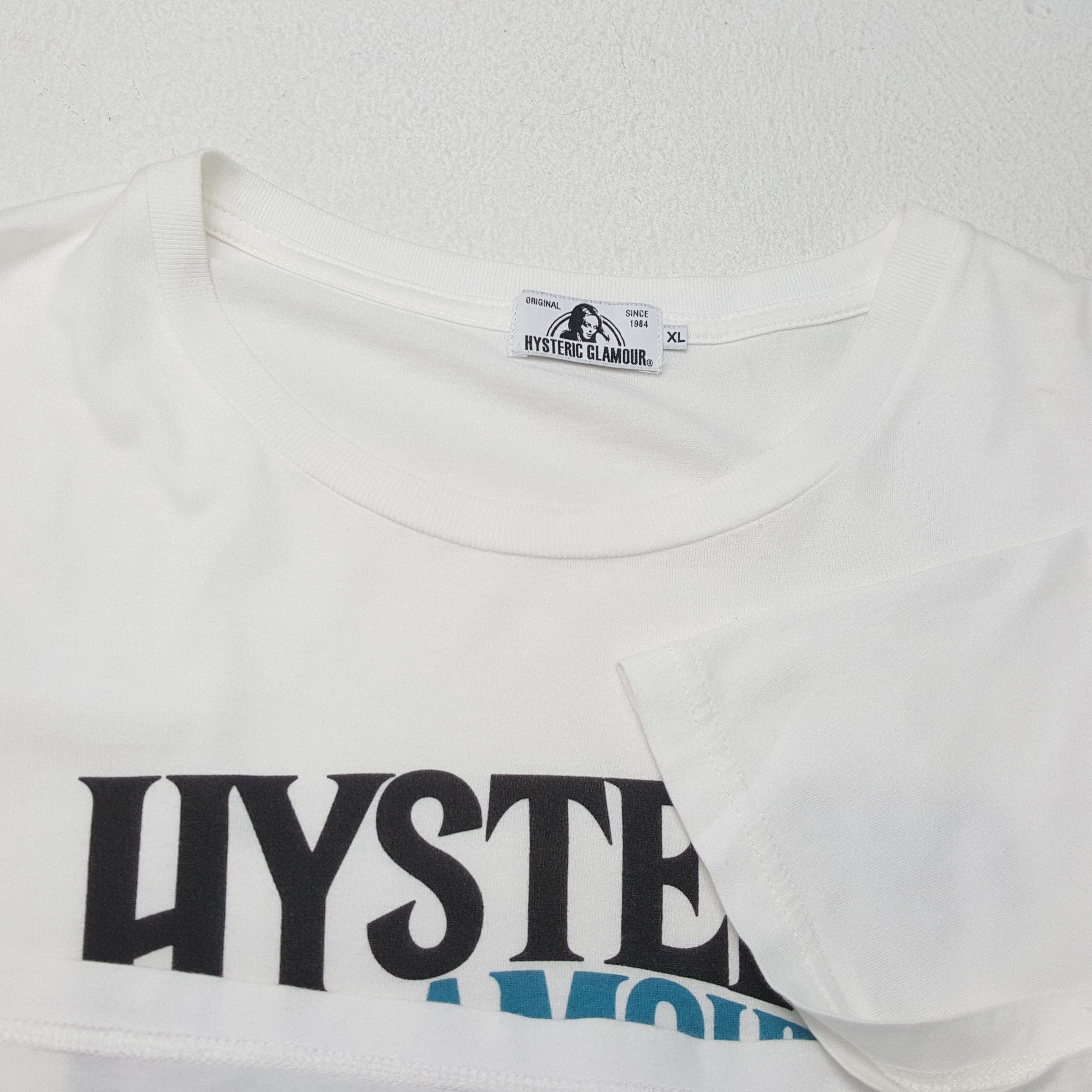 Hysteric Glamour × Japanese Brand × Vintage HYSTERIC GLAMOUR Japanese Brand Women Design Tshirt Size US L / EU 52-54 / 3 - 6 Thumbnail