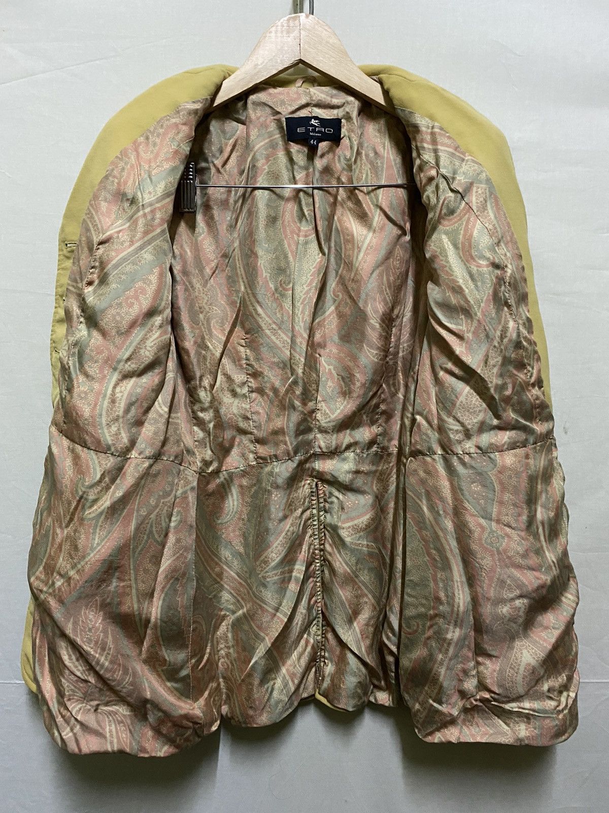 Etro Etro Italy Blazer Yellow Size M / US 6-8 / IT 42-44 - 9 Thumbnail