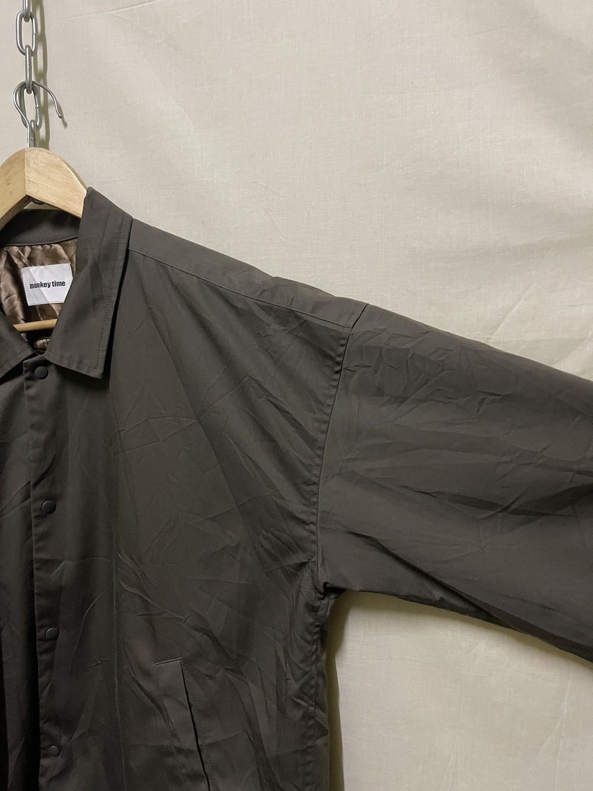 Japanese Brand × monkey time Monkey Time Light Jacket Button Plain Size US S / EU 44-46 / 1 - 4 Thumbnail