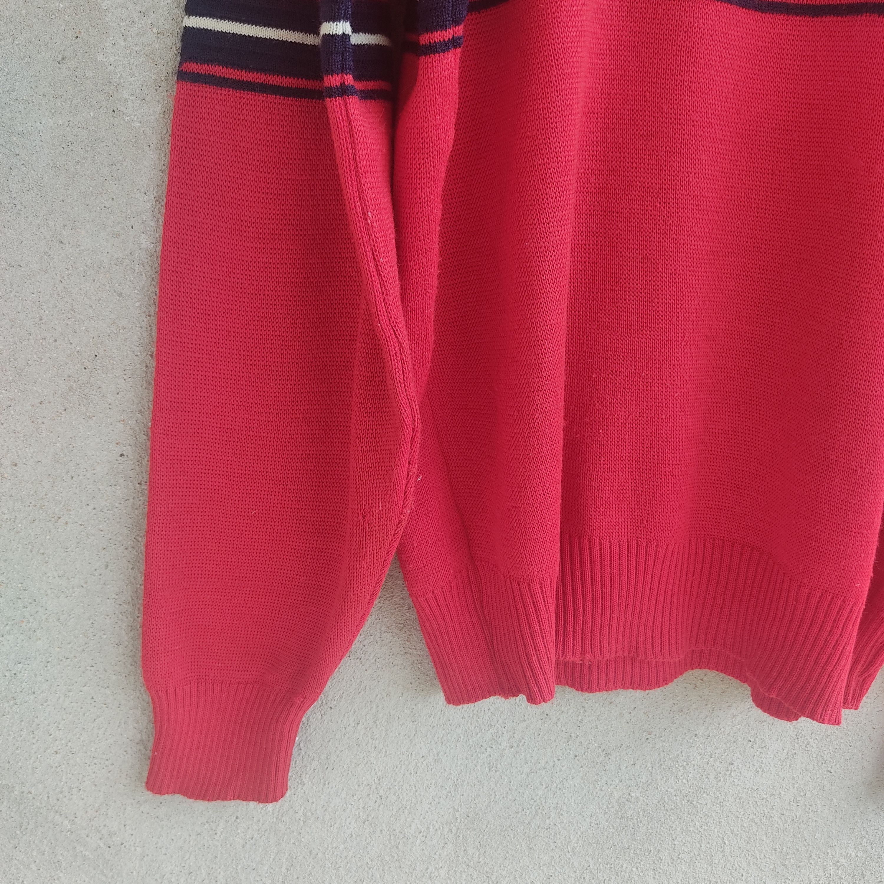 Fila × Vintage Vintage Fila Embroidery Logo Stripes Crew Neck Knitwear Size US M / EU 48-50 / 2 - 8 Thumbnail