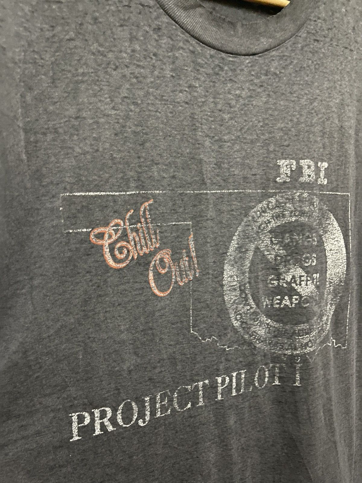 Vintage Vintage Thrashed Project Pilot Gangs Drug Weapon Faded Size US L / EU 52-54 / 3 - 3 Thumbnail