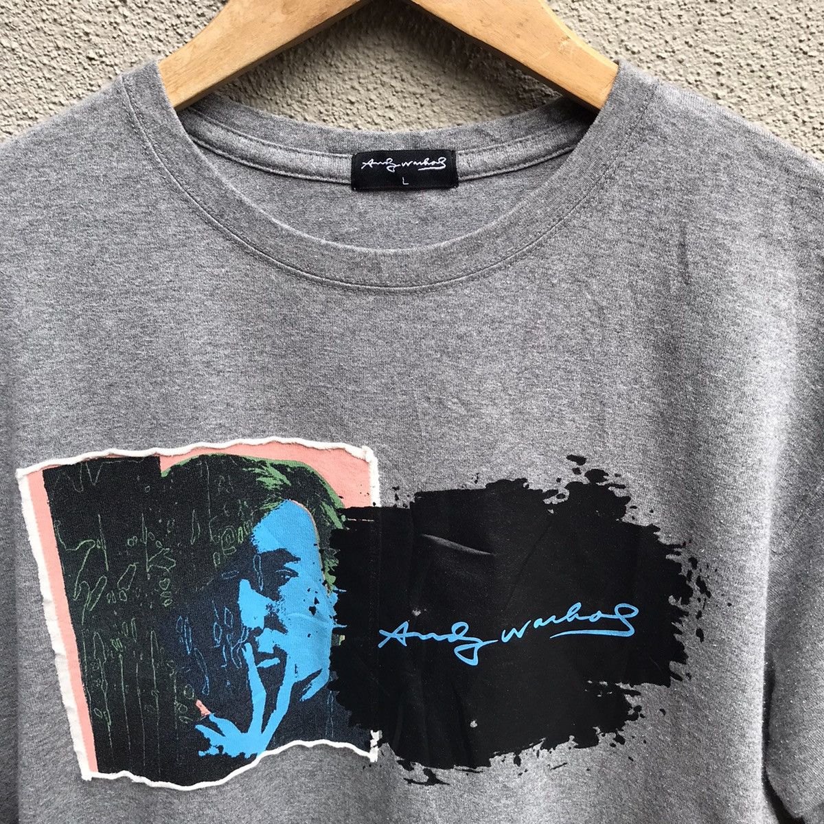 Andy Warhol ANDY WARHOL portrait longsleeves tee Size US L / EU 52-54 / 3 - 3 Thumbnail