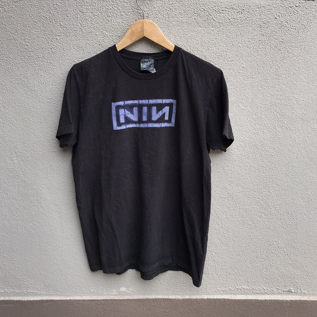 Band Tees Vintage NINE INCH NAILS band tee box logo Size US M / EU 48-50 / 2 - 1 Thumbnail
