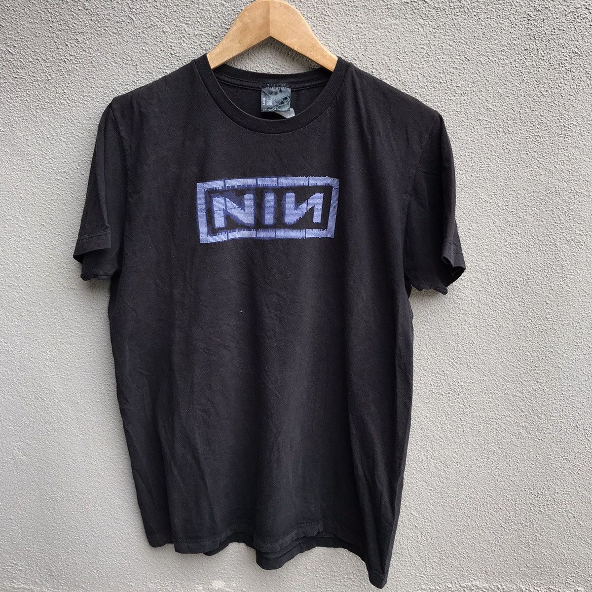 Band Tees Vintage NINE INCH NAILS band tee box logo Size US M / EU 48-50 / 2 - 2 Thumbnail