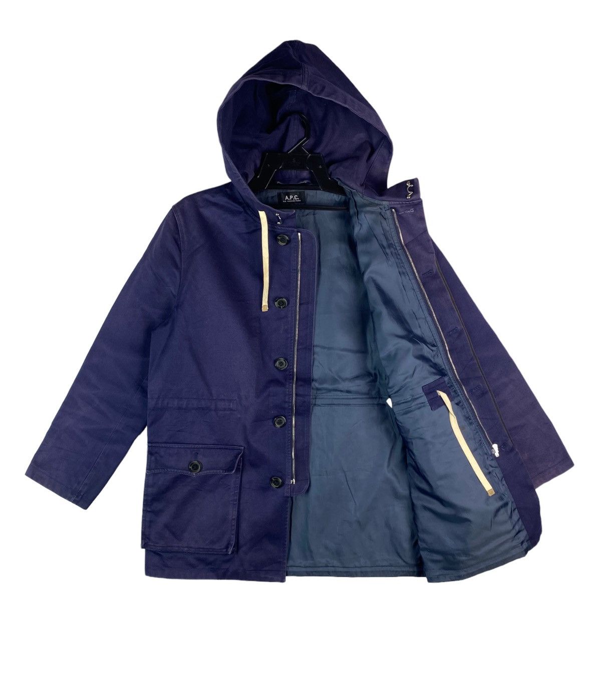 A.P.C. × Carhartt Wip Gabrielle Waxed Coat Apc x Carhartt