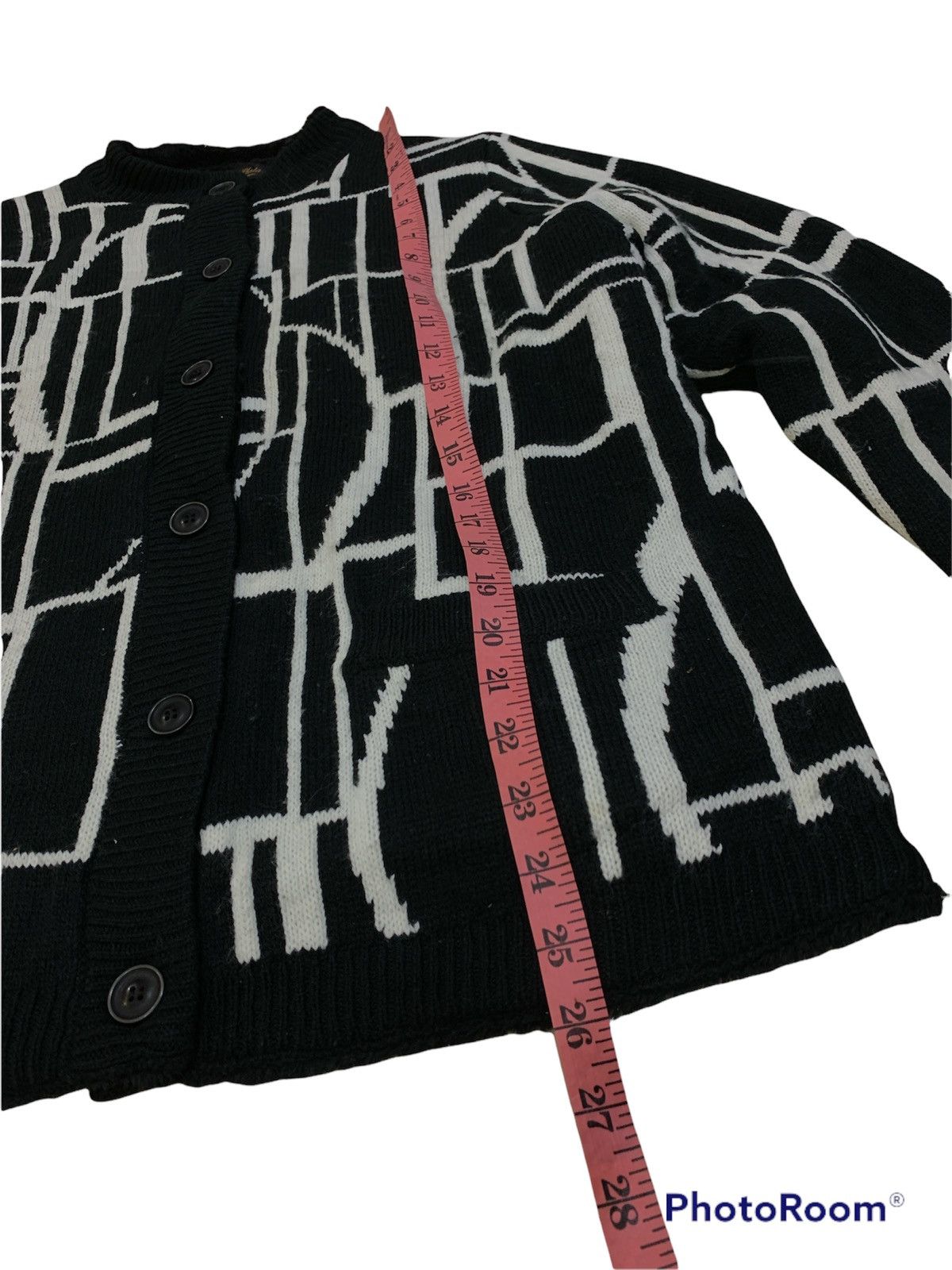 Japanese Brand FULL ABSTRACT MORE PLATA KNITWEAR SWEATSHIRT Size US M / EU 48-50 / 2 - 3 Thumbnail
