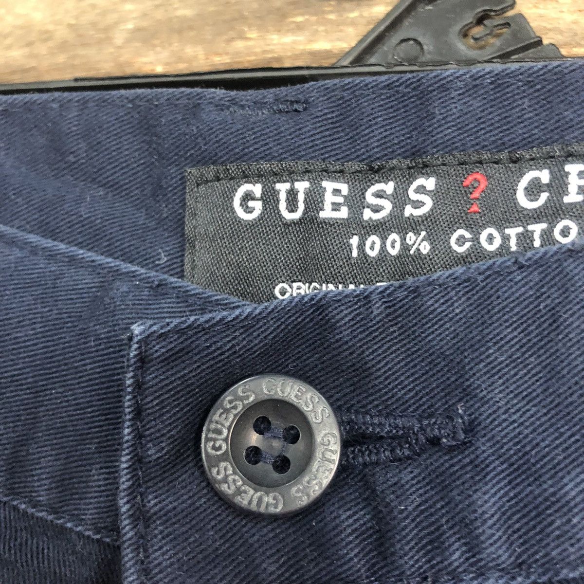 Guess Guess Chinos Blue Multipocket Cargo Pants #3360 Size US 32 / EU 48 - 8 Thumbnail
