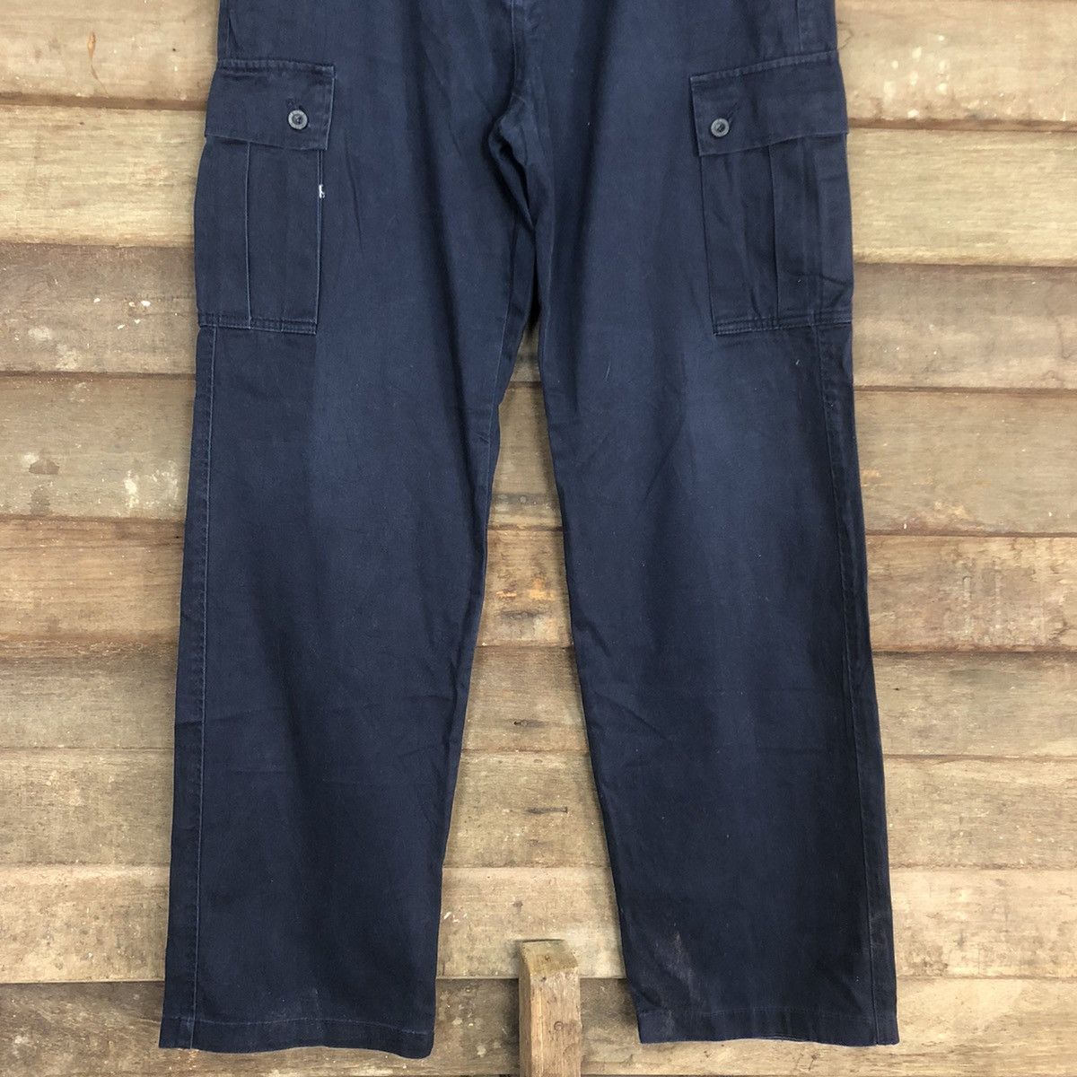 Guess Guess Chinos Blue Multipocket Cargo Pants #3360 Size US 32 / EU 48 - 3 Thumbnail
