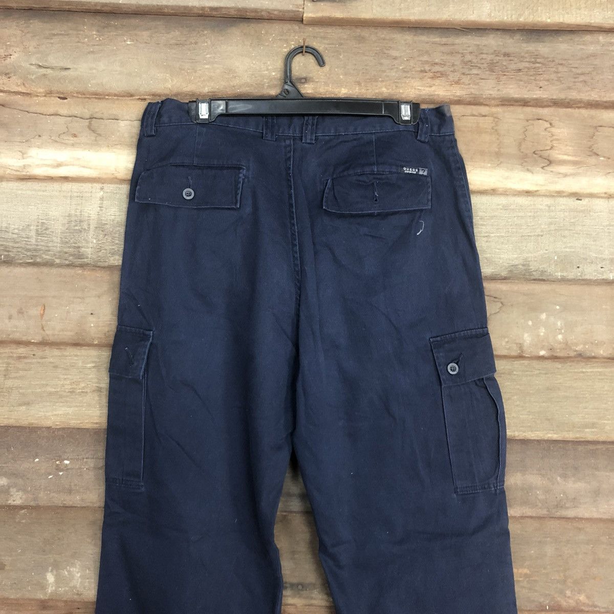 Guess Guess Chinos Blue Multipocket Cargo Pants #3360 Size US 32 / EU 48 - 11 Thumbnail