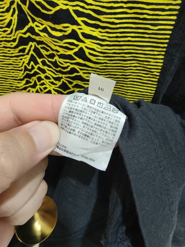Vintage Uniqlo Uniqlo UT x Peter Saville Graphic Tshirt joy dept Size US L / EU 52-54 / 3 - 5 Thumbnail