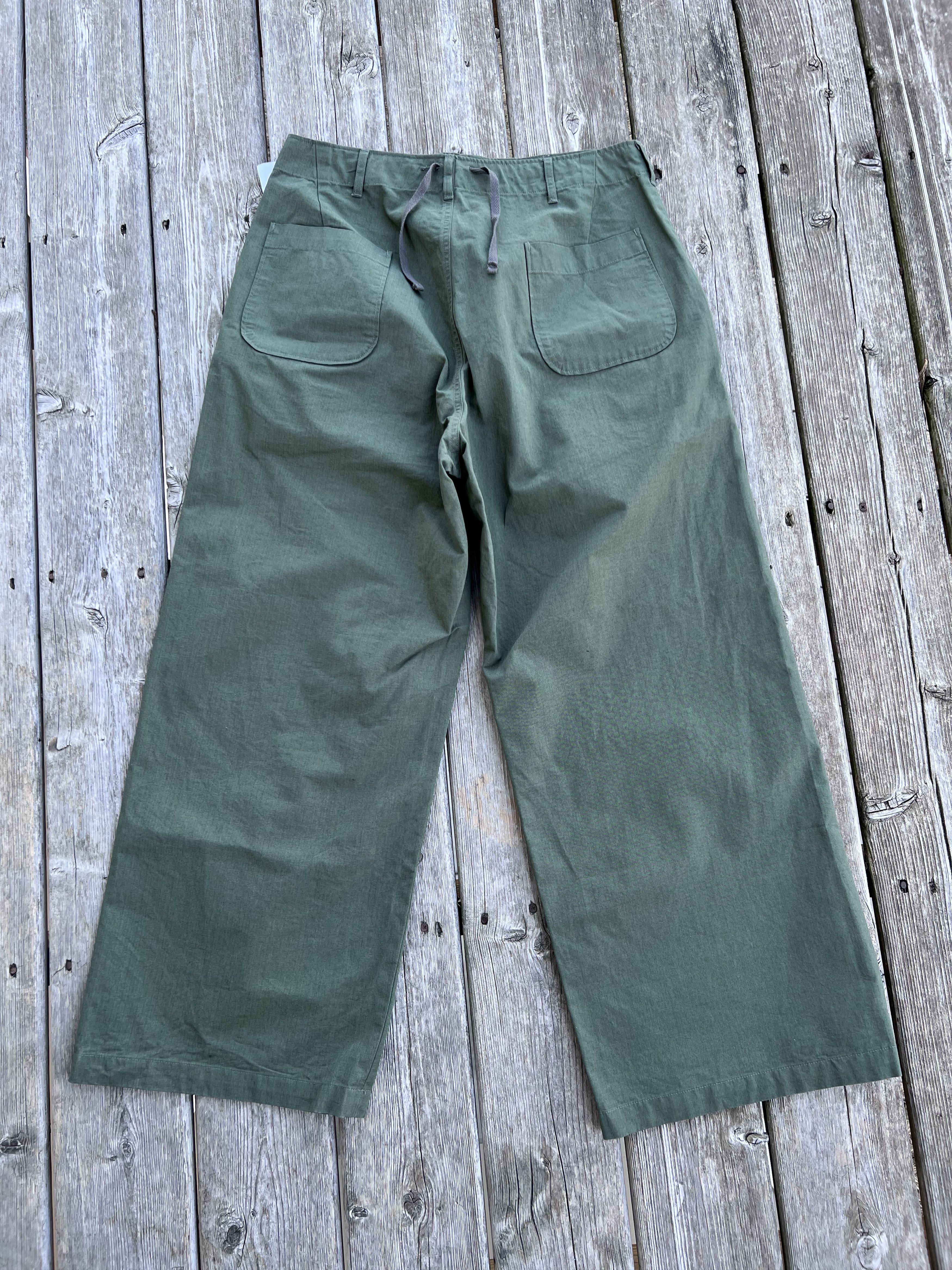Engineered Garments Engineered Garments Sailor Pants Olive Green Size US 31 - 6 Thumbnail