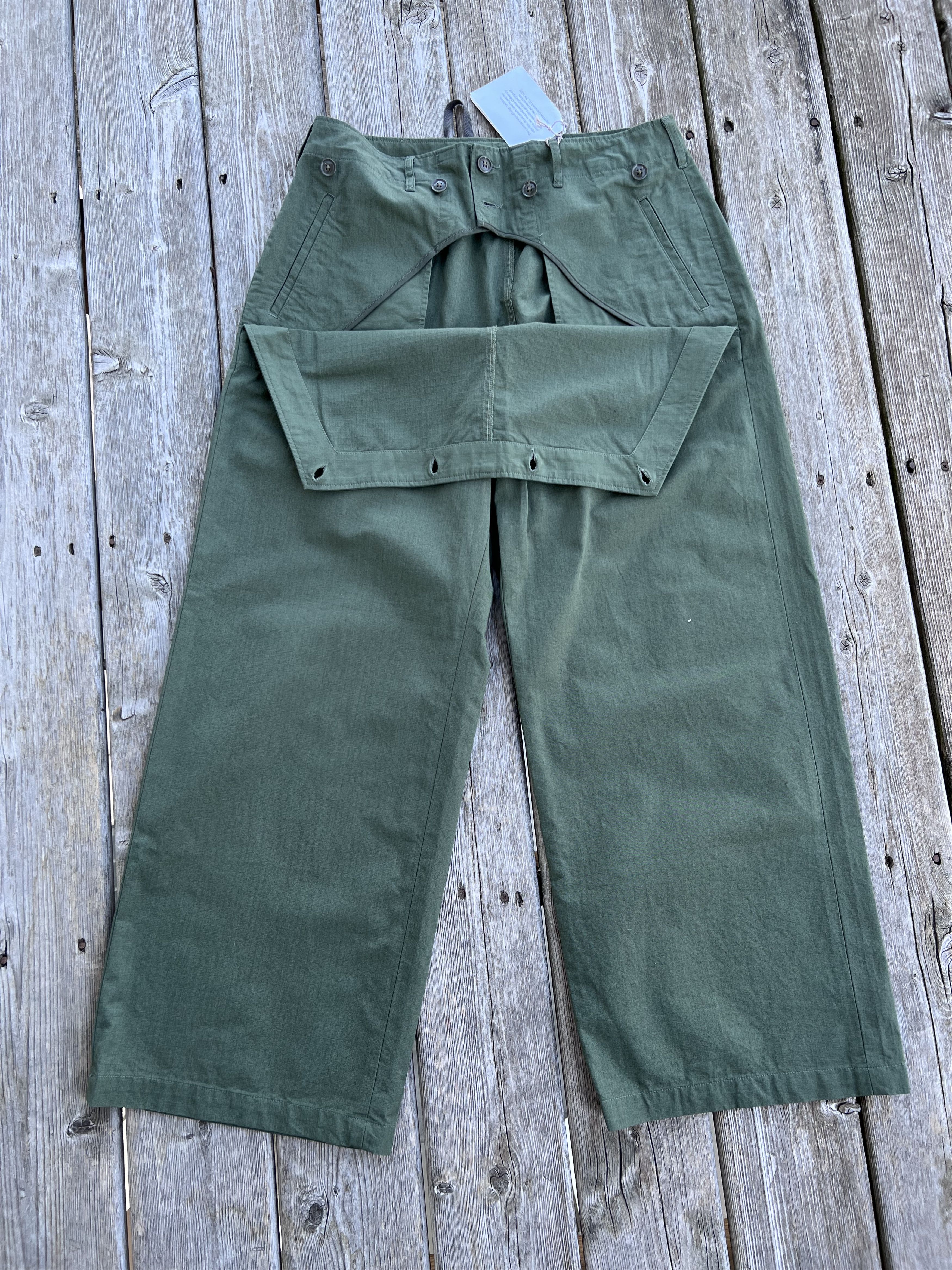 Engineered Garments Engineered Garments Sailor Pants Olive Green Size US 31 - 1 Thumbnail