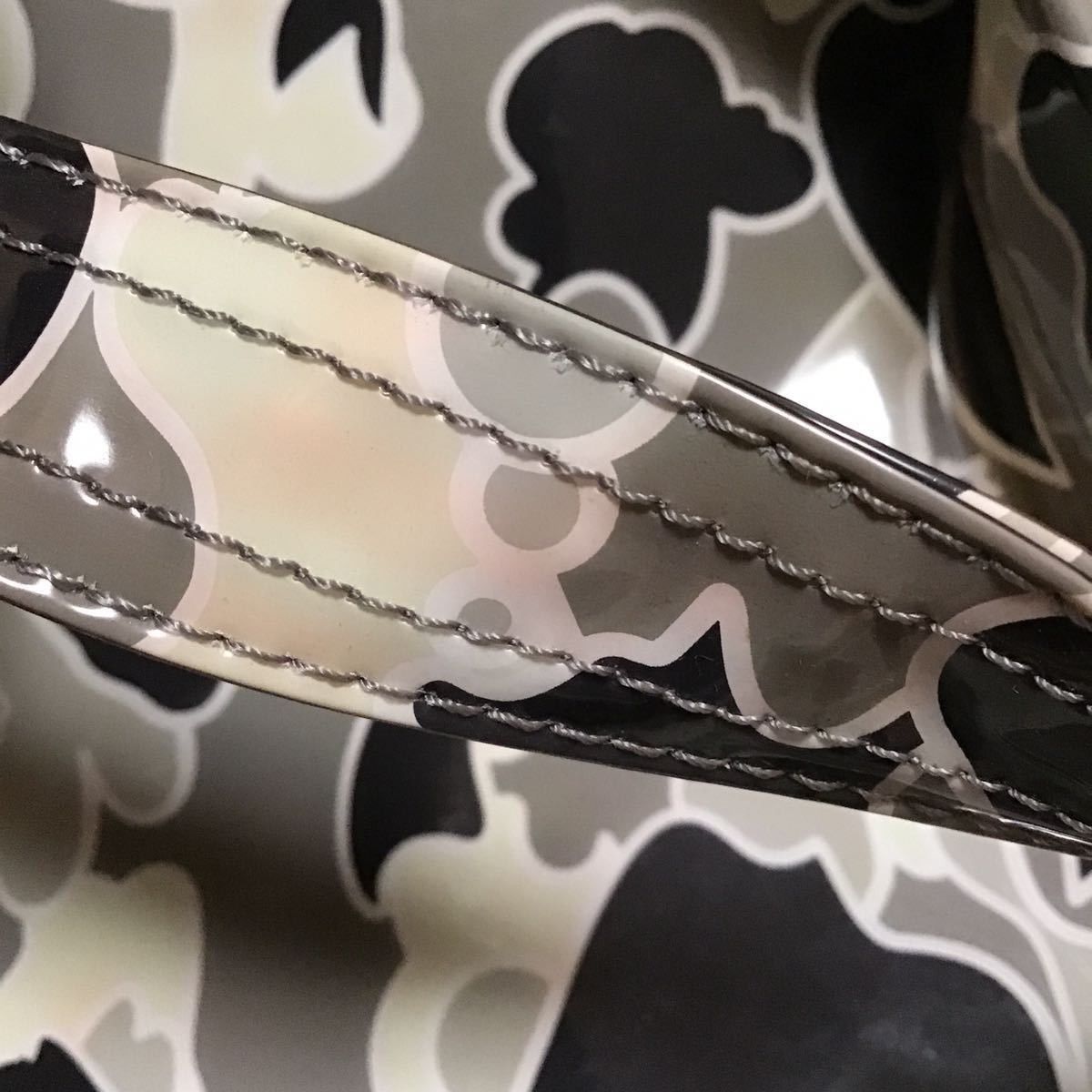 Bape BAPE Vinyl tote bag sta camo gray a bathing ape NIGO Size ONE SIZE - 7 Thumbnail