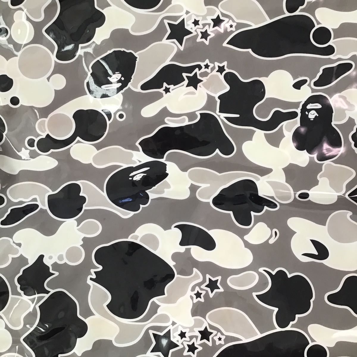 Bape BAPE Vinyl tote bag sta camo gray a bathing ape NIGO Size ONE SIZE - 4 Thumbnail