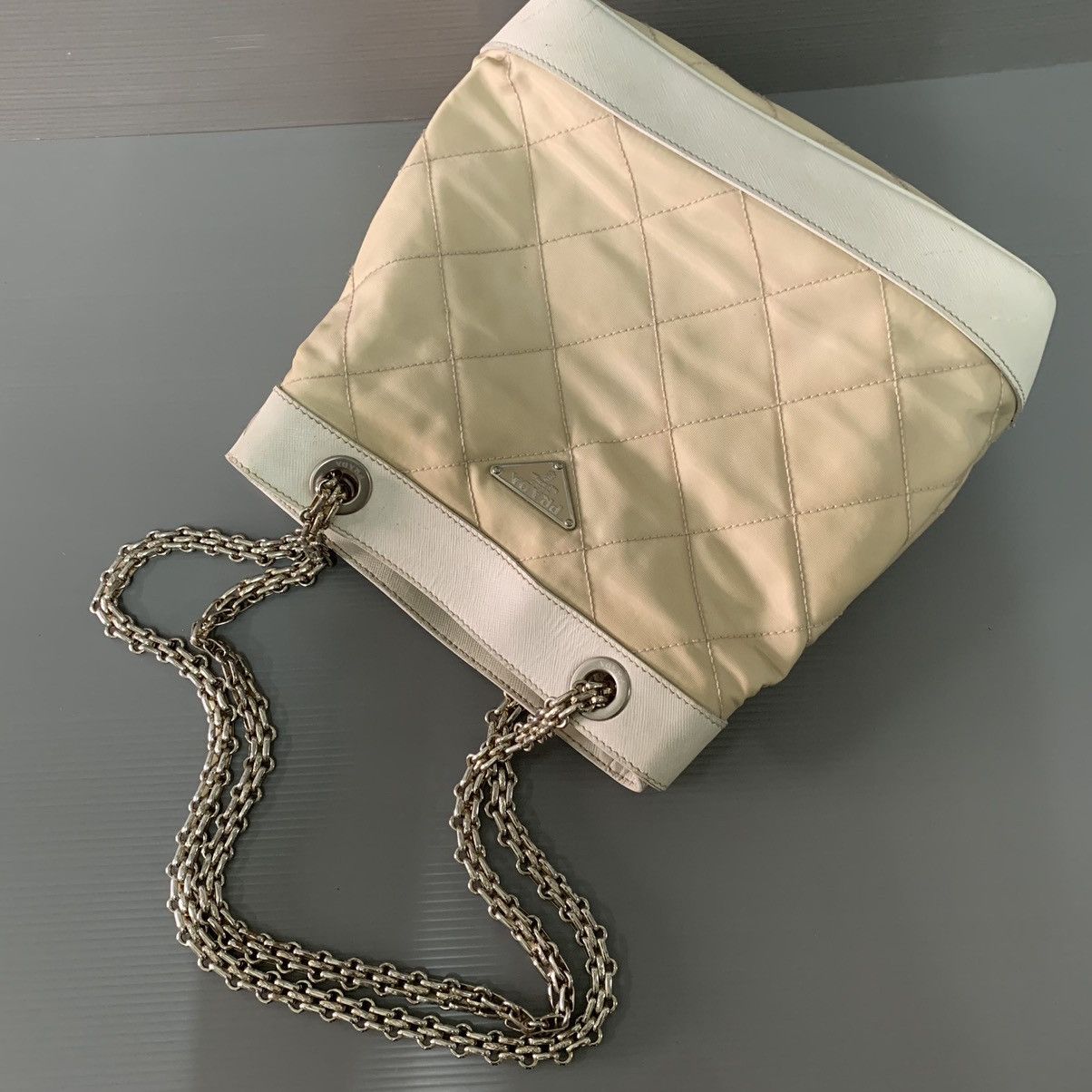 Prada Prada Bucket Chain Shoulder Bag Size ONE SIZE - 15 Thumbnail