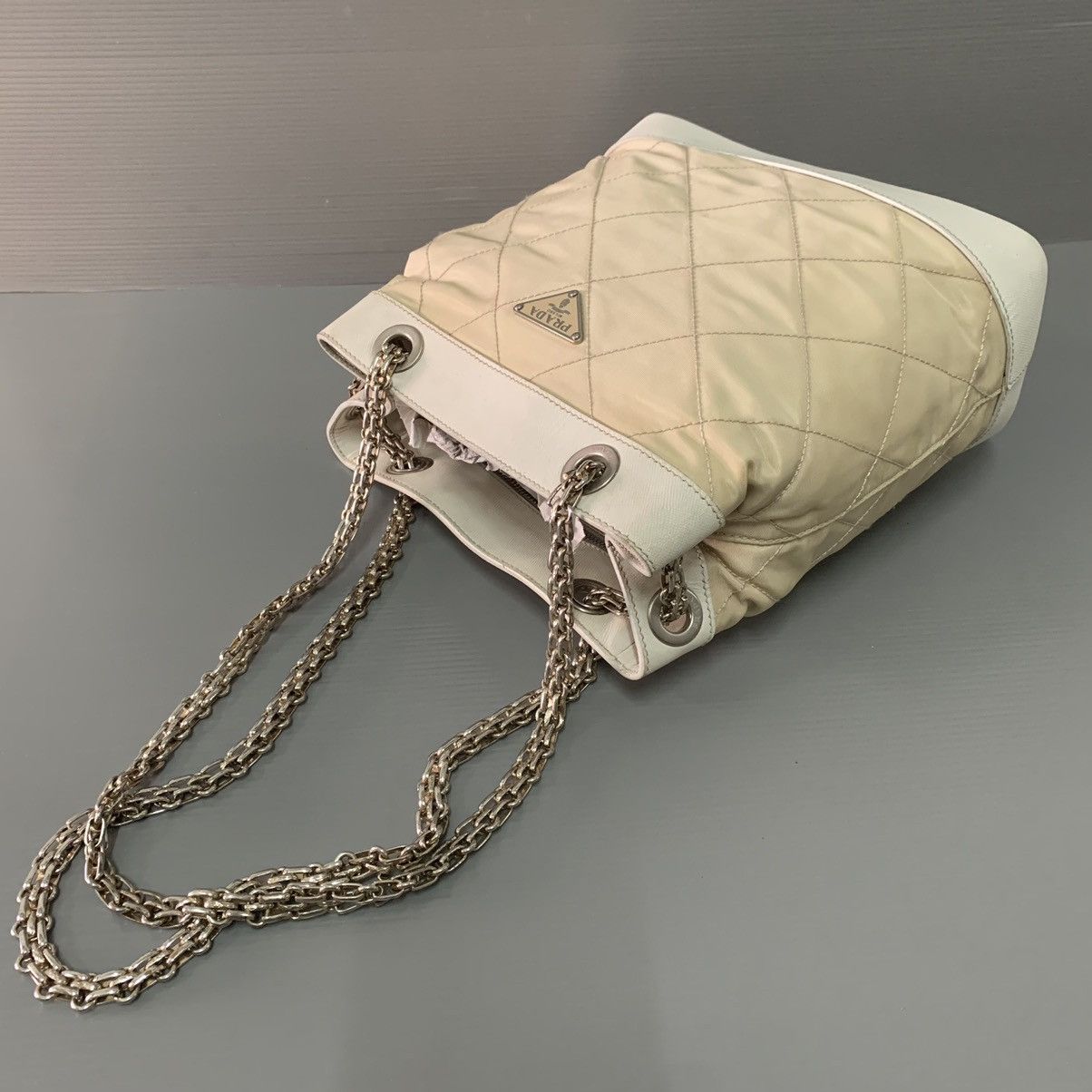 Prada Prada Bucket Chain Shoulder Bag Size ONE SIZE - 8 Thumbnail