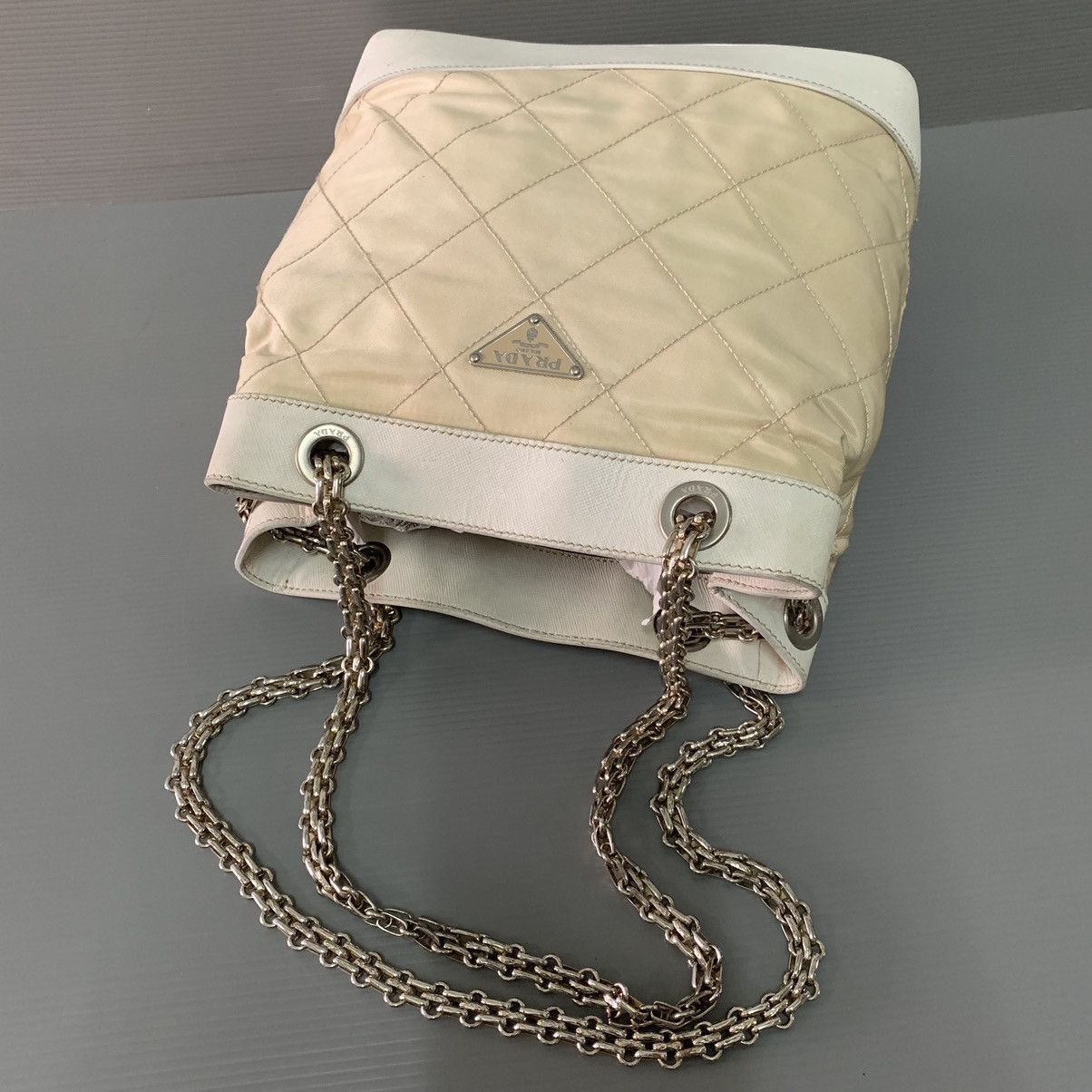 Prada Prada Bucket Chain Shoulder Bag Size ONE SIZE - 10 Thumbnail
