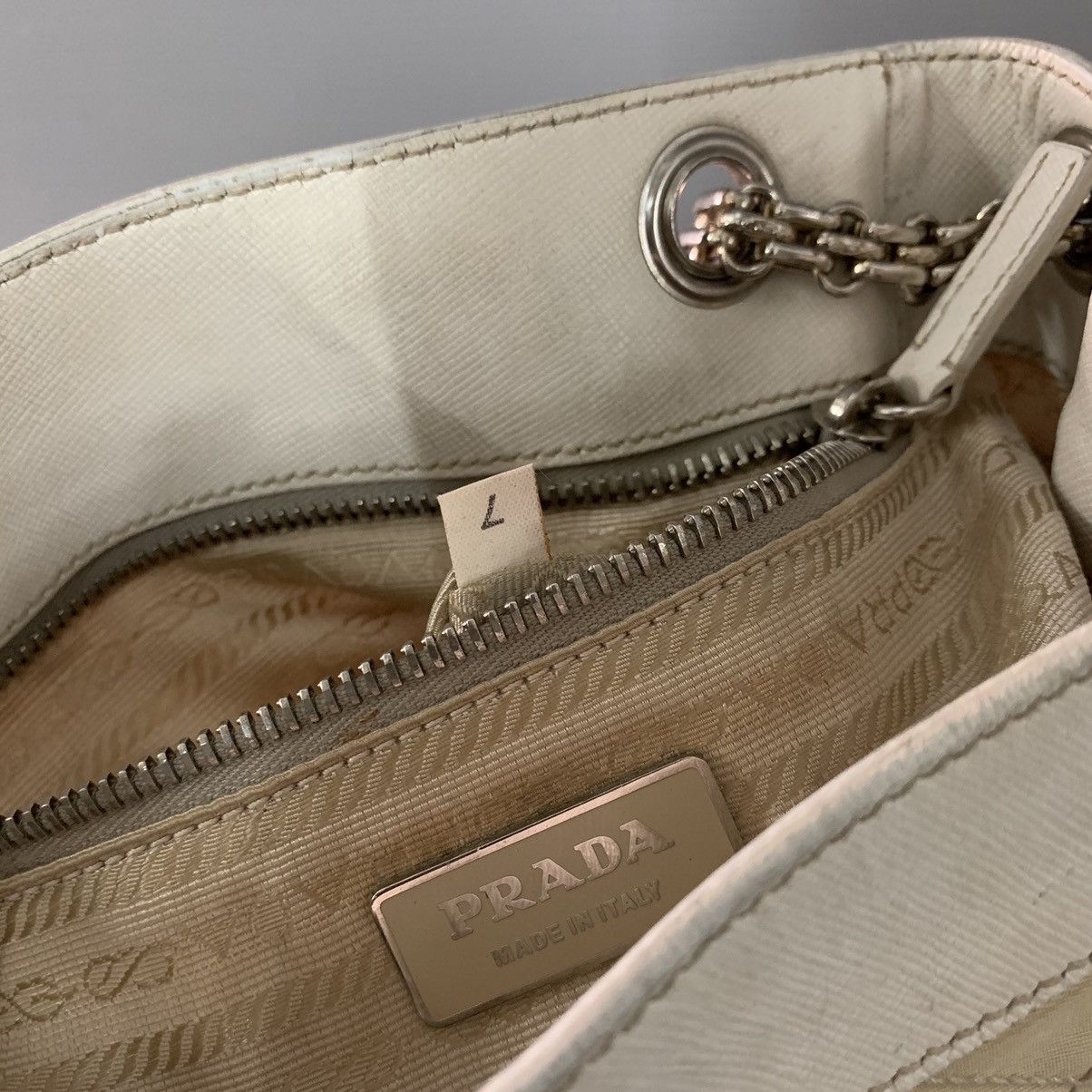 Prada Prada Bucket Chain Shoulder Bag Size ONE SIZE - 14 Thumbnail