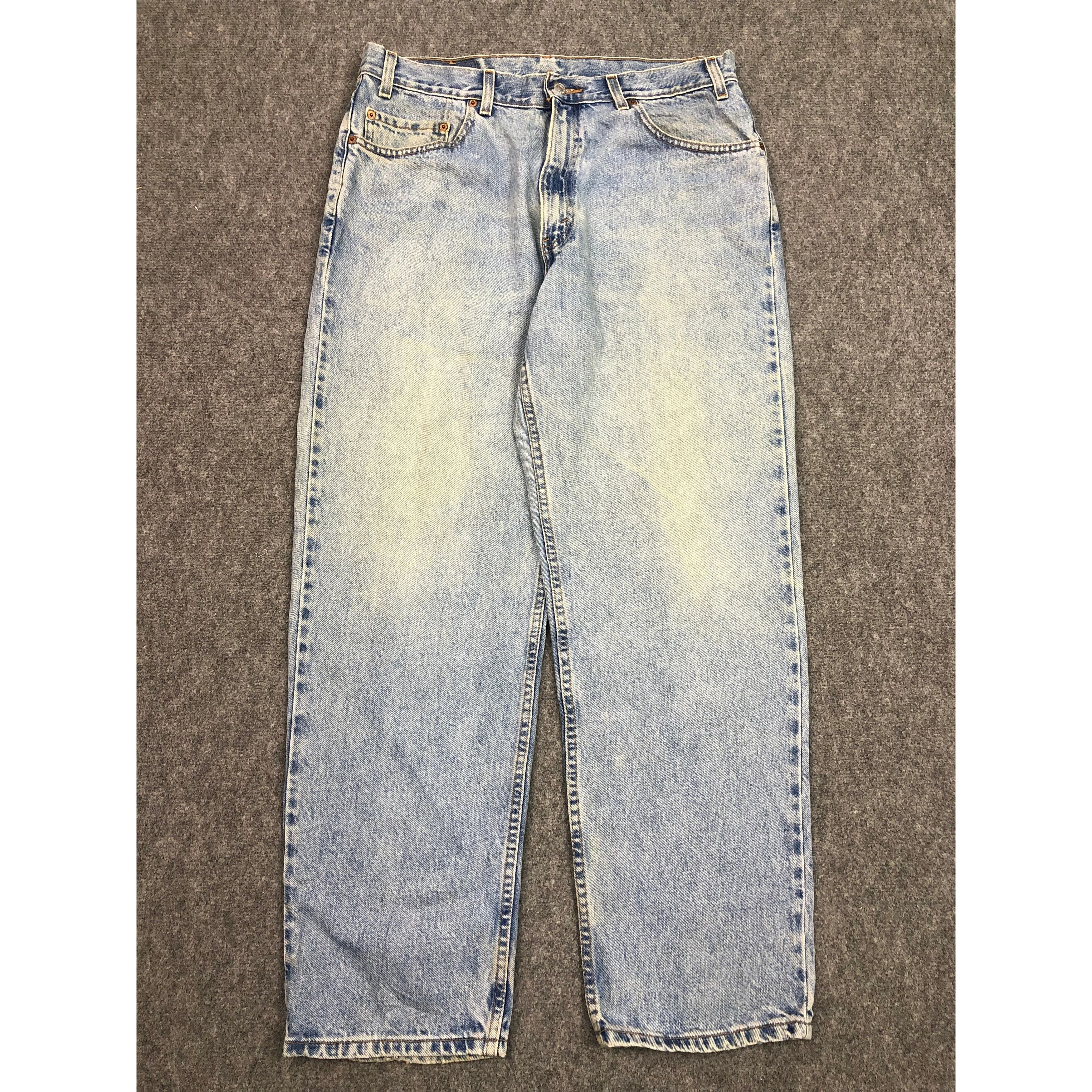 Levi's × Vintage Vintage 90s Levis 550 Lightwash Jeans DP0391 Size US 36 / EU 52 - 1 Thumbnail