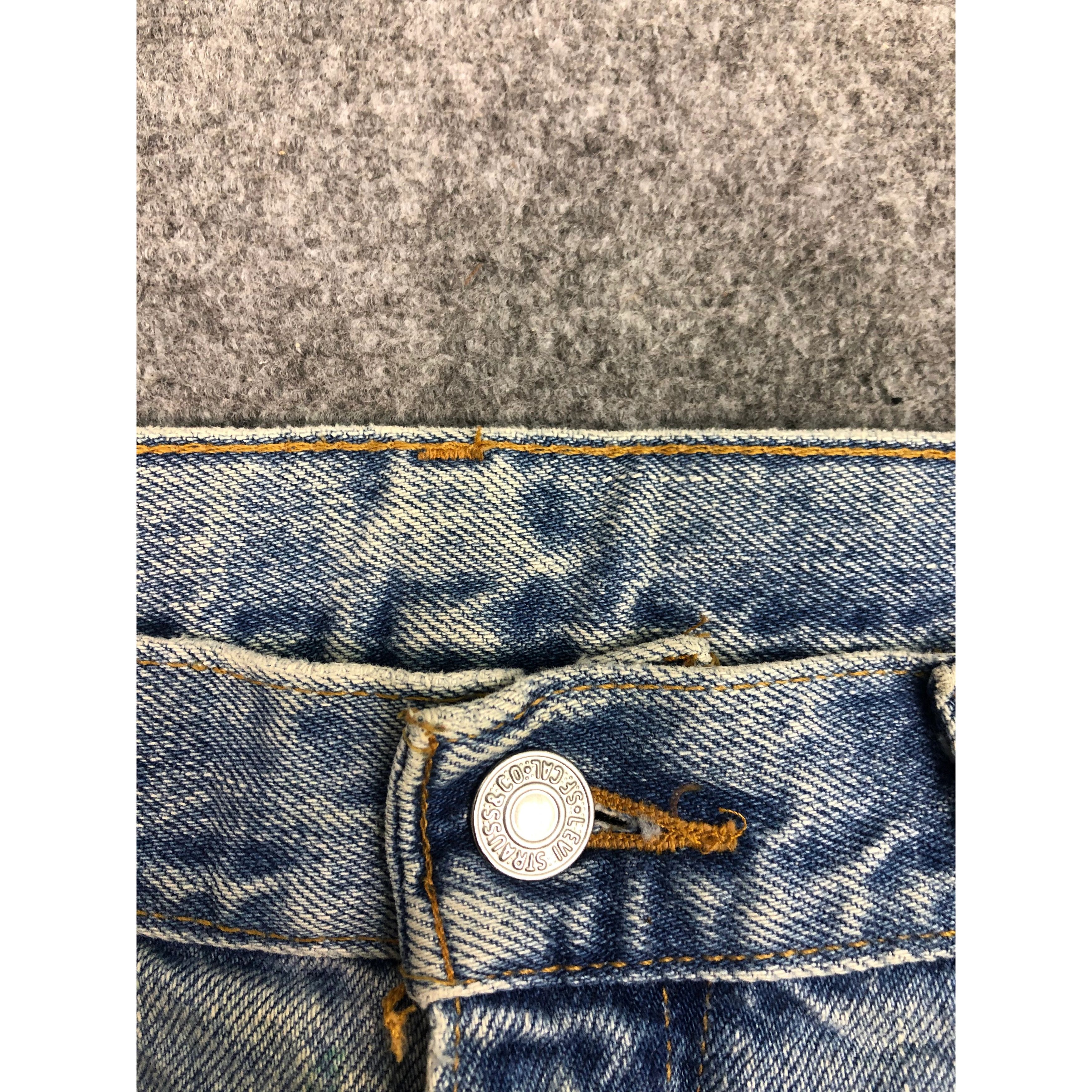 Levi's × Vintage Vintage 90s Levis 550 Lightwash Jeans DP0391 Size US 36 / EU 52 - 7 Thumbnail