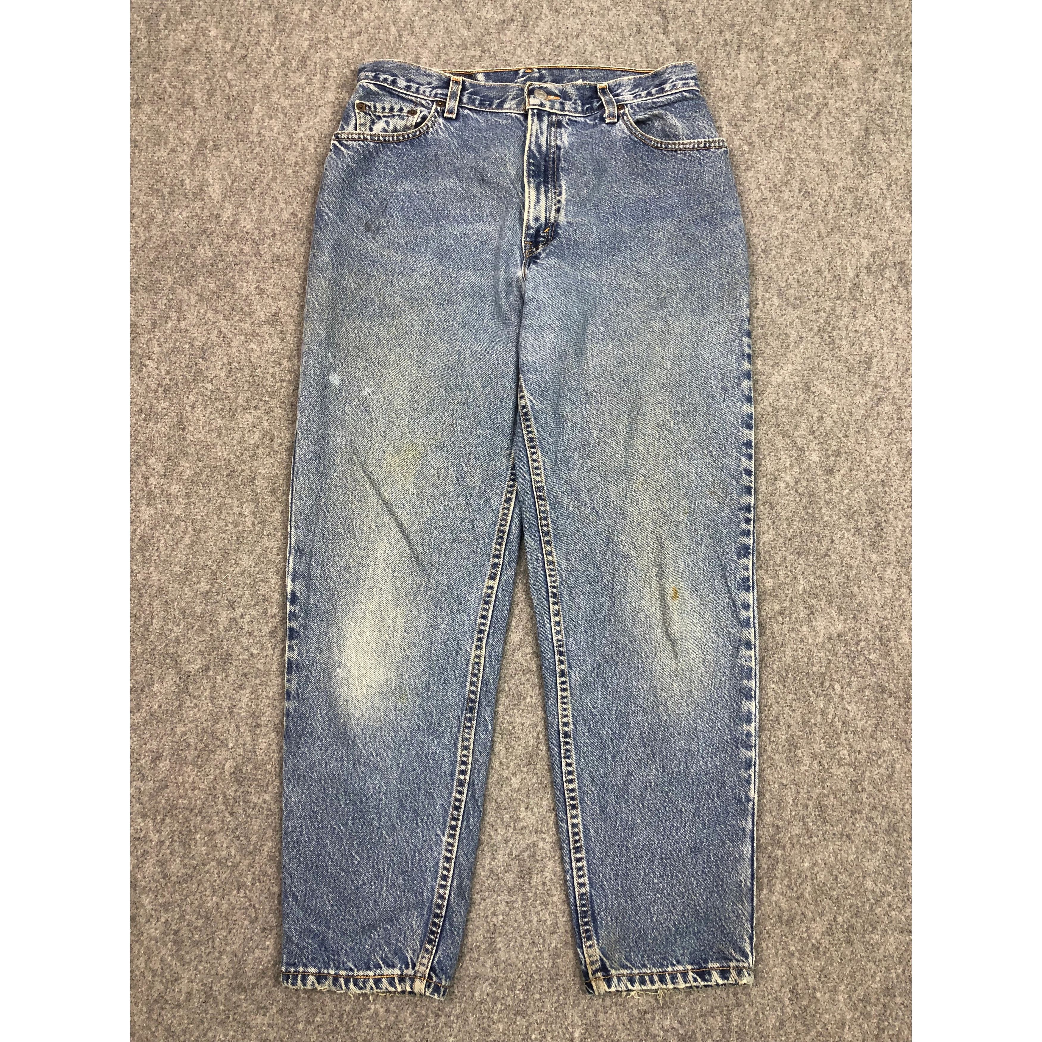 Levi's Vintage 90s Levis 550 Lightwash Jeans DP0386 Size US 32 / EU 48 - 1 Thumbnail