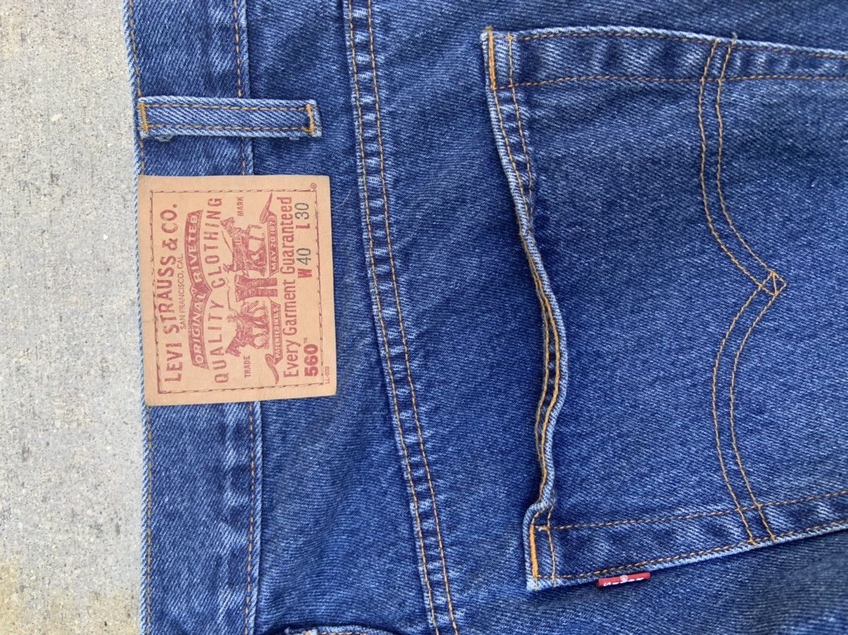 Levi's × Vintage Vintage levis 560 denim jeans Size US 40 / EU 56 - 8 Thumbnail