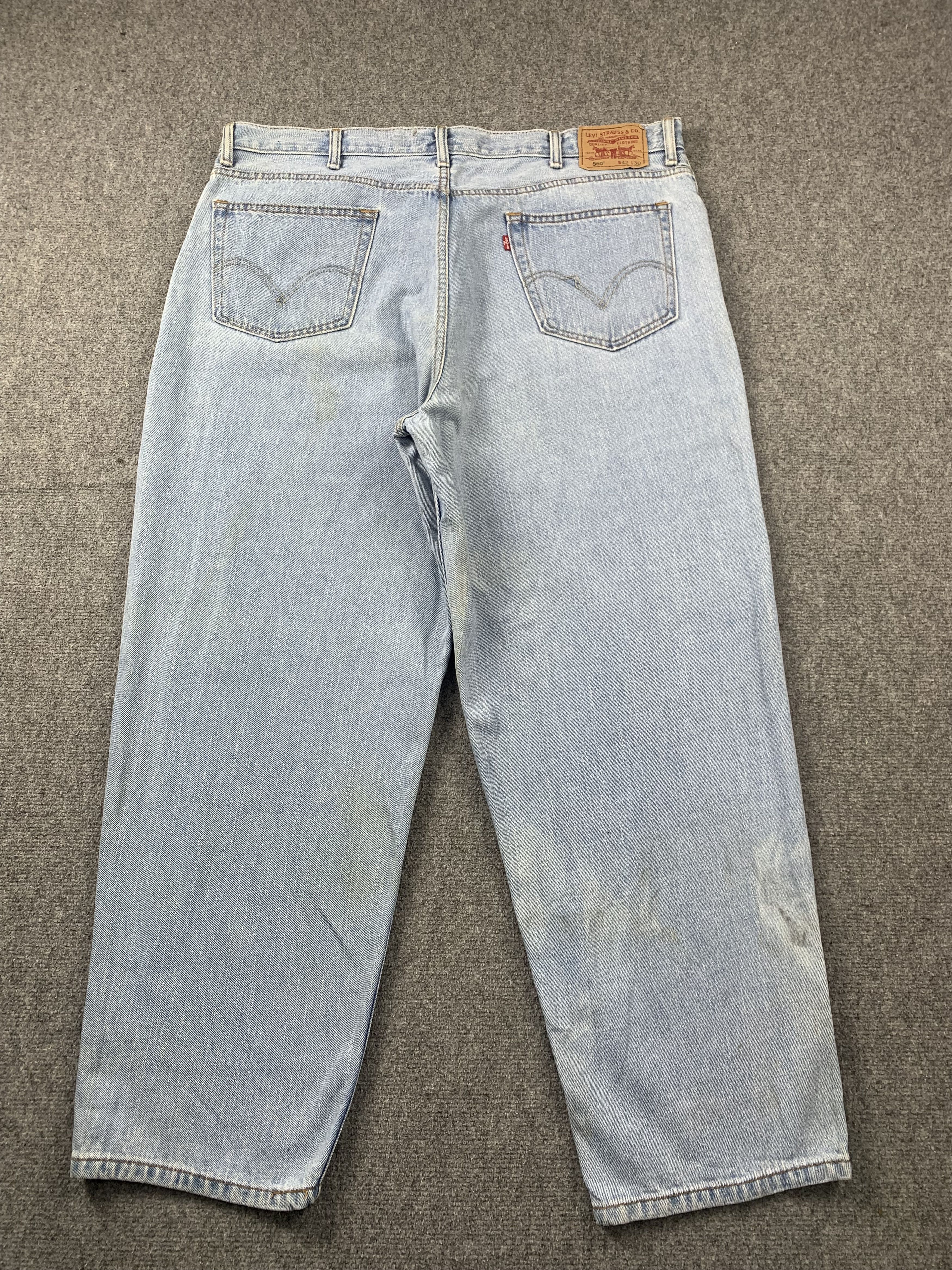 Levi's Vintage Levis 560 Light Wash Jeans DP2071 Size US 41 - 11 Thumbnail