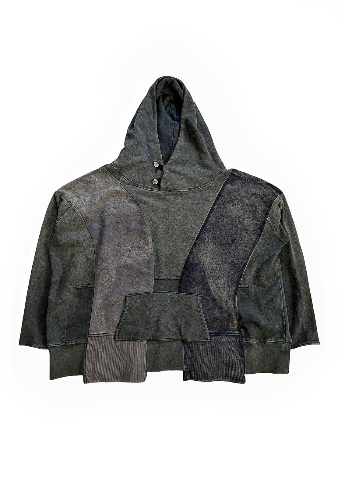 Kapital Oversized Patchwork Surf Hoodie Size US L / EU 52-54 / 3 - 2 Thumbnail
