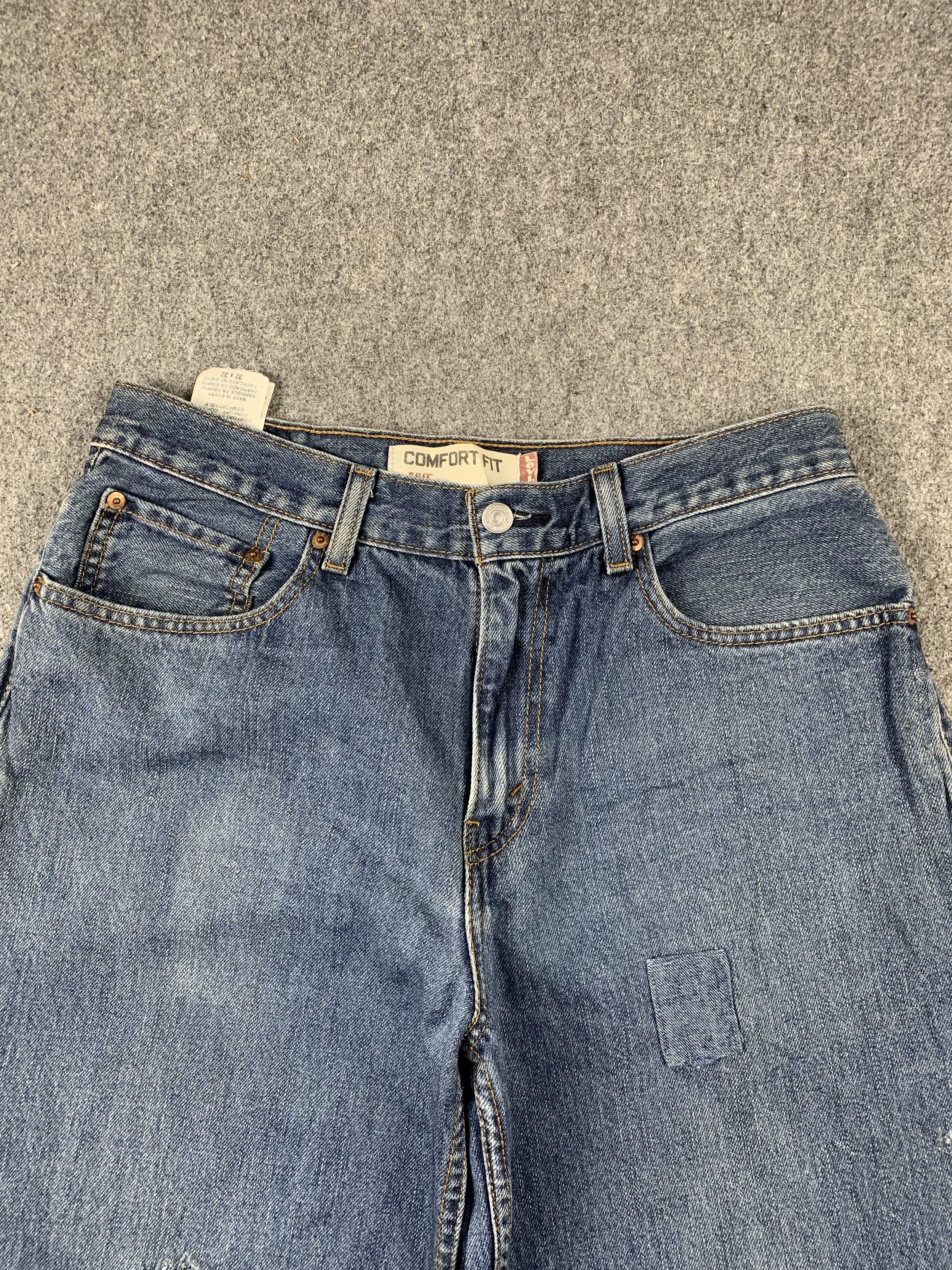 Levi's Vintage Levis 560 Faded Blue Jeans DP2099 Size US 32 / EU 48 - 2 Thumbnail
