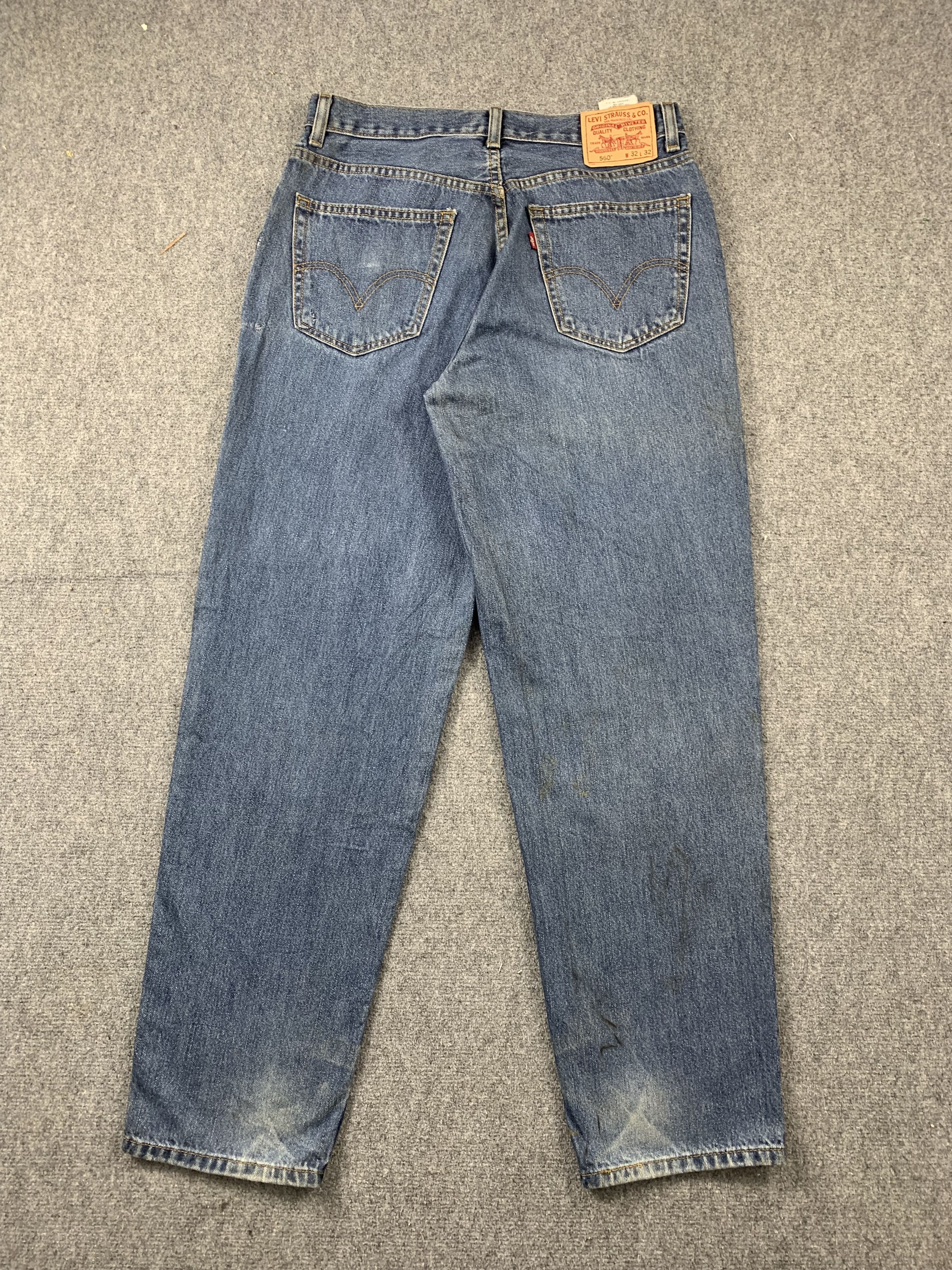 Levi's Vintage Levis 560 Faded Blue Jeans DP2099 Size US 32 / EU 48 - 3 Thumbnail