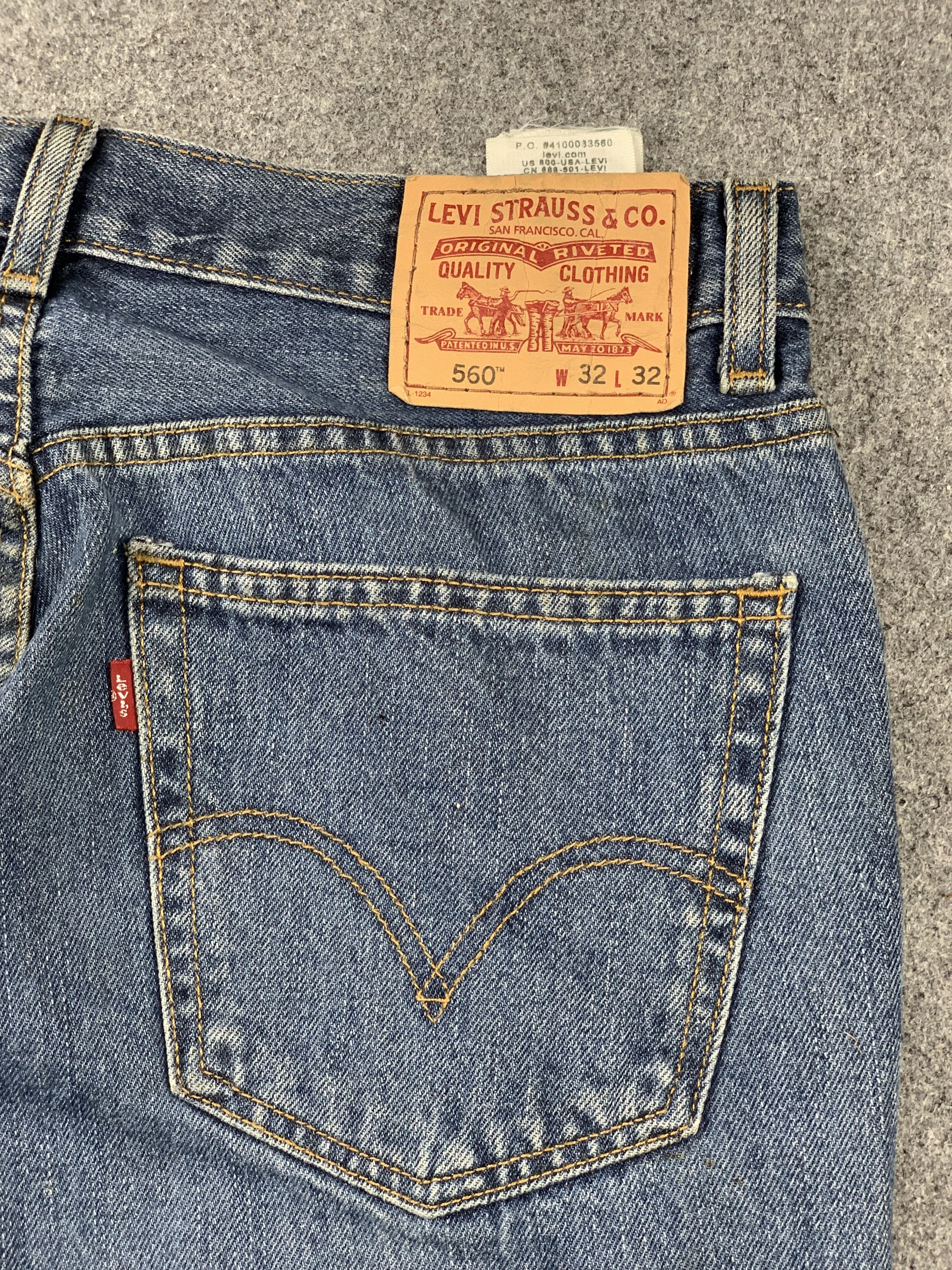 Levi's Vintage Levis 560 Faded Blue Jeans DP2099 Size US 32 / EU 48 - 19 Thumbnail