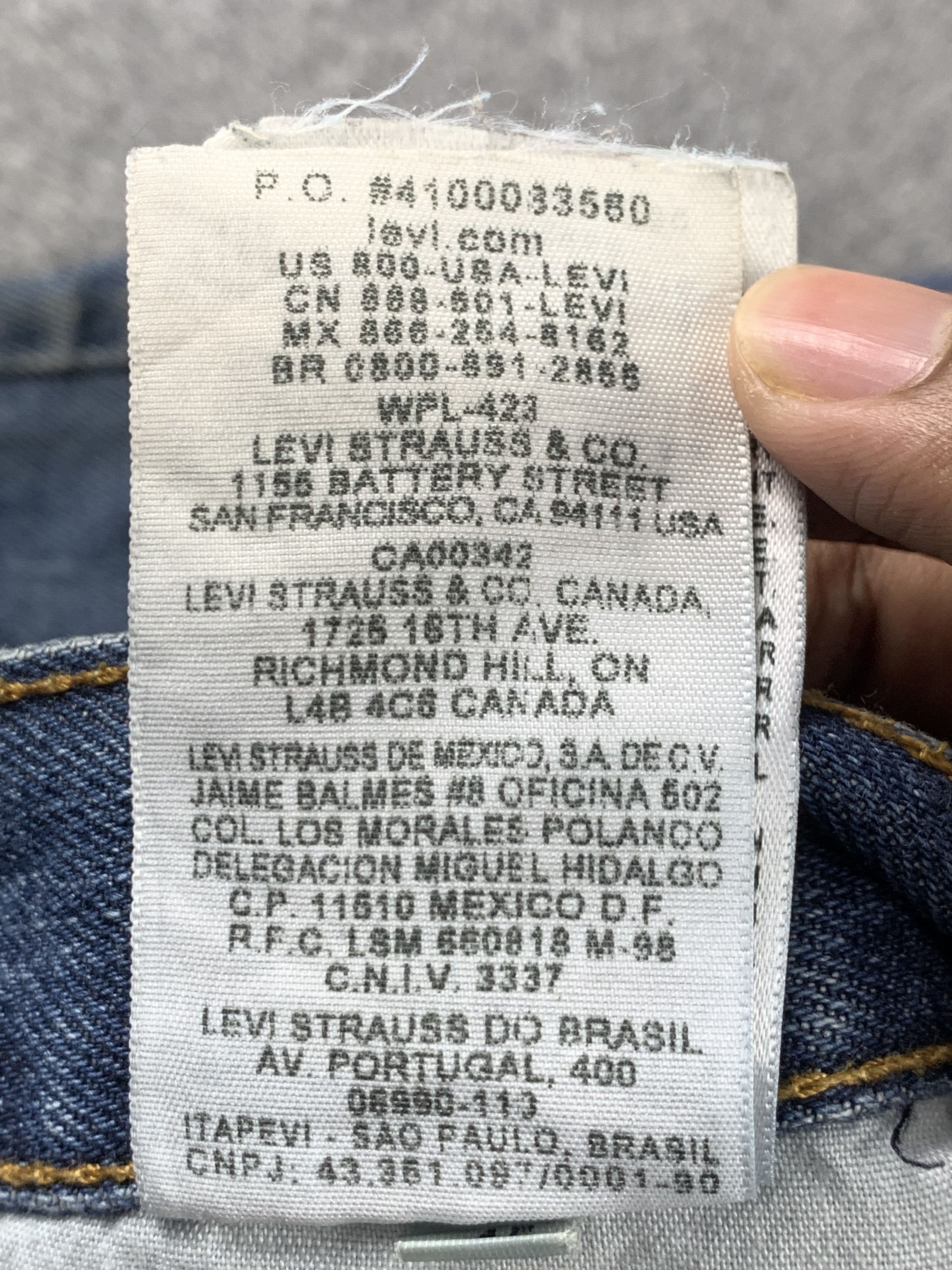 Levi's Vintage Levis 560 Faded Blue Jeans DP2099 Size US 32 / EU 48 - 9 Thumbnail