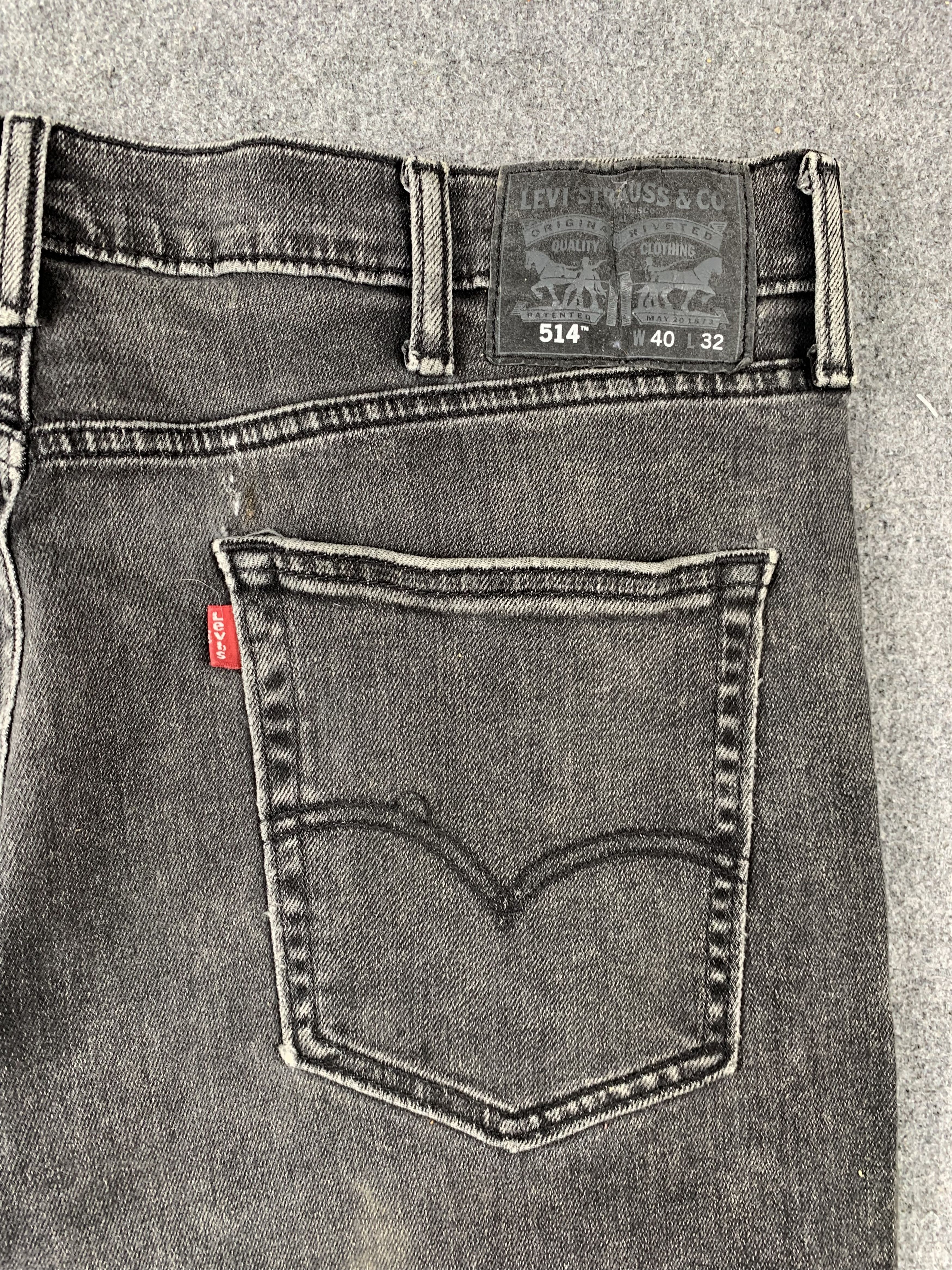 Levi's Vintage Levis 514 Faded Black Jeans DP2102 Size US 38 / EU 54 - 19 Thumbnail