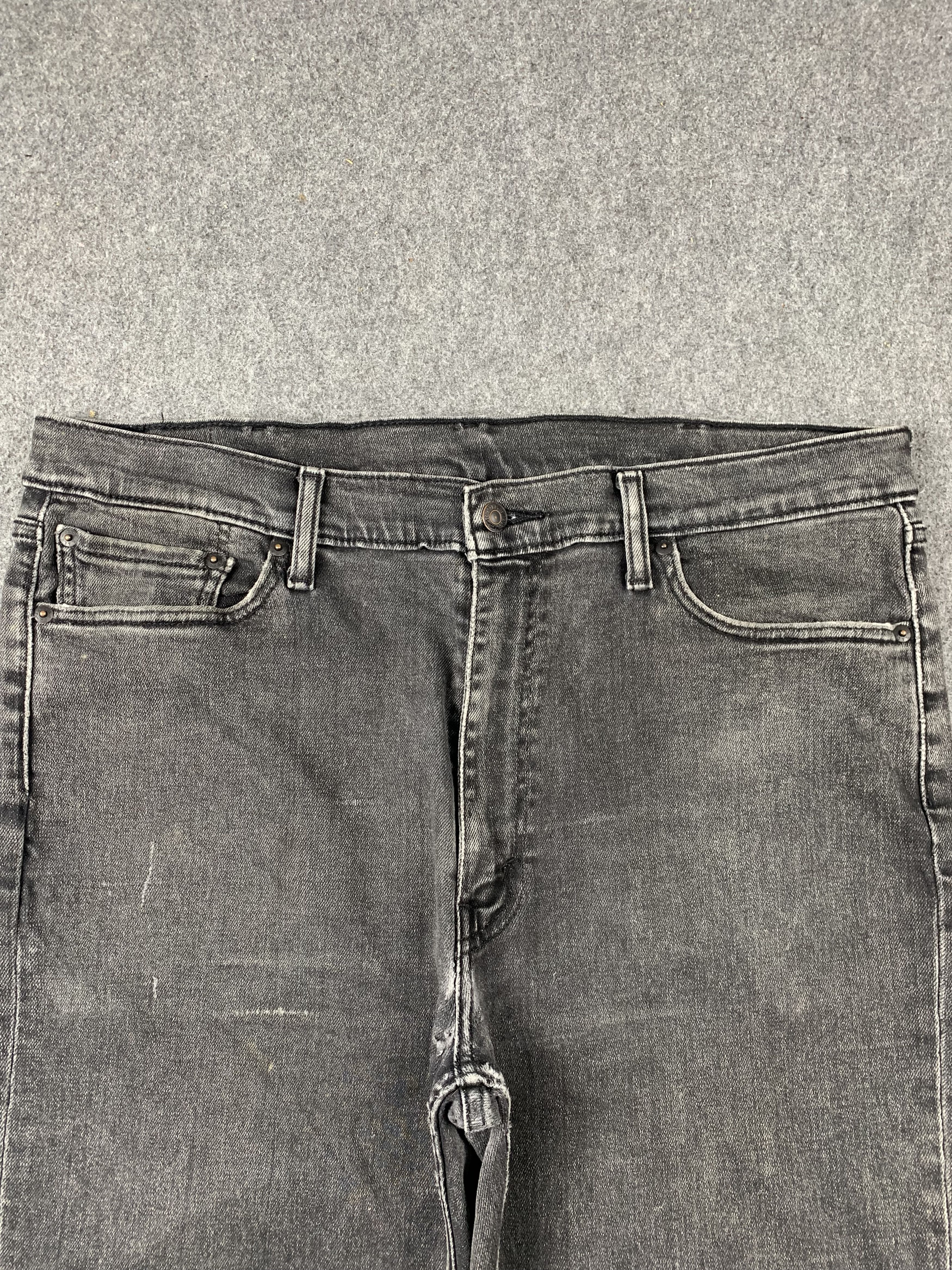 Levi's Vintage Levis 514 Faded Black Jeans DP2102 Size US 38 / EU 54 - 2 Thumbnail
