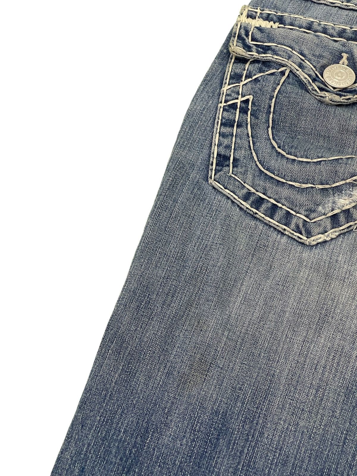 True Religion Flare Jeans Y2K True Religion Low Rise Boot Cut Denim 2🟦7 Size US 30 / EU 46 - 19 Thumbnail