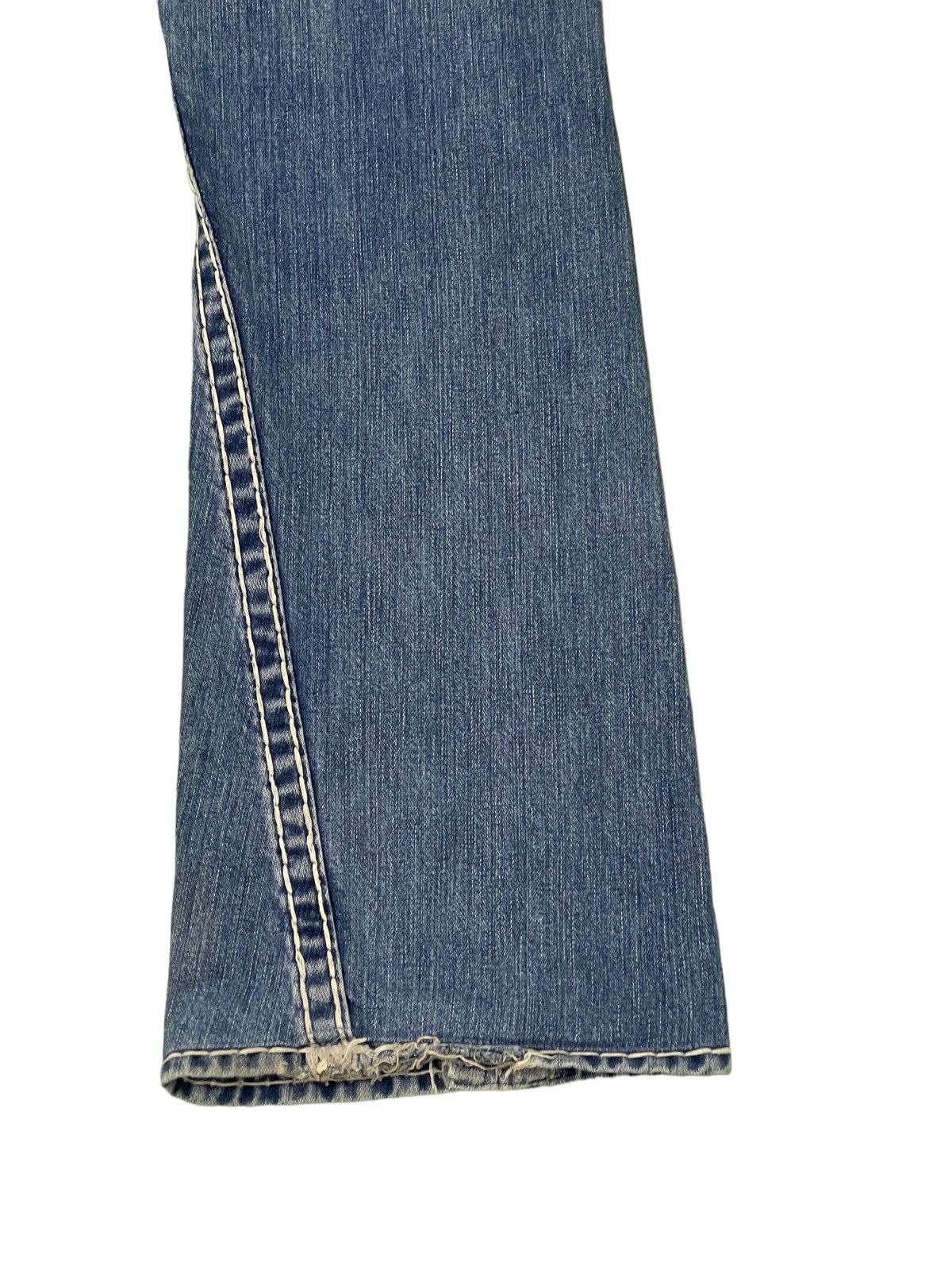 True Religion Flare Jeans Y2K True Religion Low Rise Boot Cut Denim 2🟦7 Size US 30 / EU 46 - 15 Thumbnail