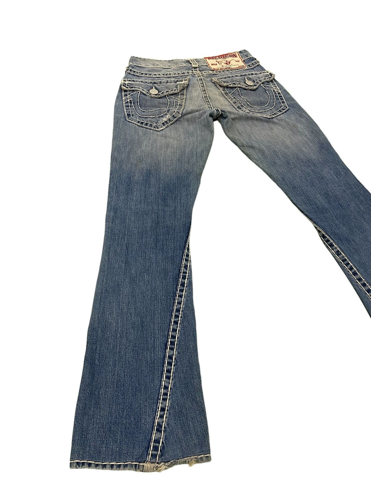 True Religion Flare Jeans Y2K True Religion Low Rise Boot Cut Denim 2🟦7 Size US 30 / EU 46 - 13 Thumbnail