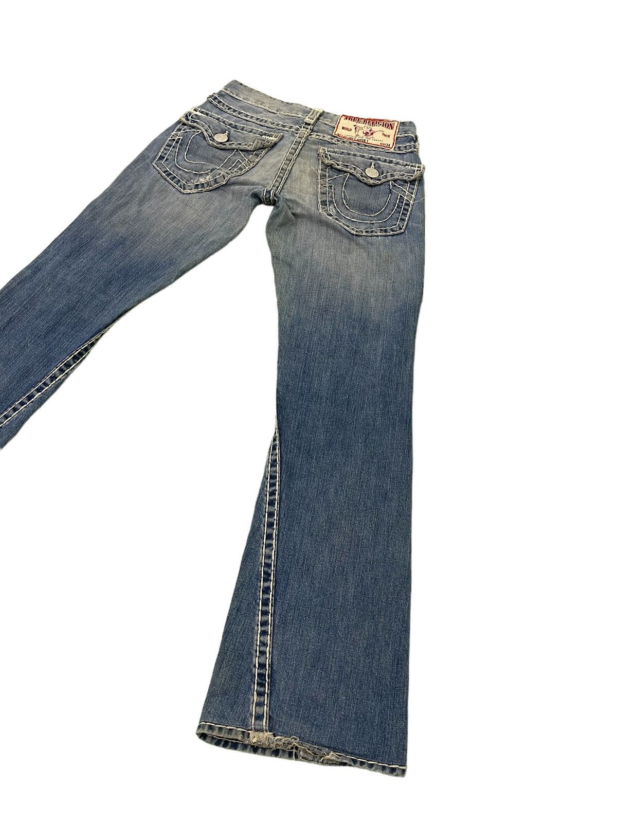True Religion Flare Jeans Y2K True Religion Low Rise Boot Cut Denim 2🟦7 Size US 30 / EU 46 - 14 Thumbnail