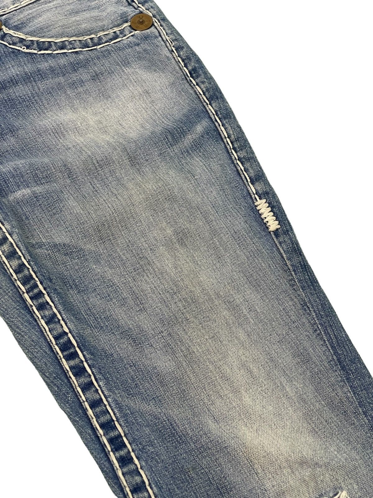 True Religion Flare Jeans Y2K True Religion Low Rise Boot Cut Denim 2🟦7 Size US 30 / EU 46 - 9 Thumbnail