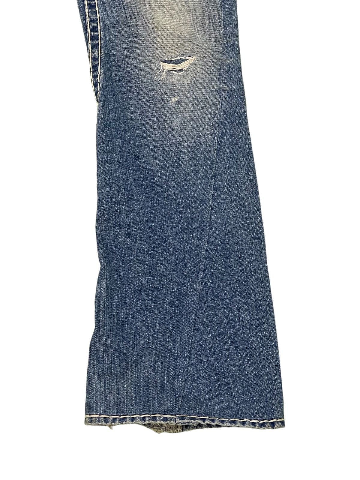 True Religion Flare Jeans Y2K True Religion Low Rise Boot Cut Denim 2🟦7 Size US 30 / EU 46 - 4 Thumbnail