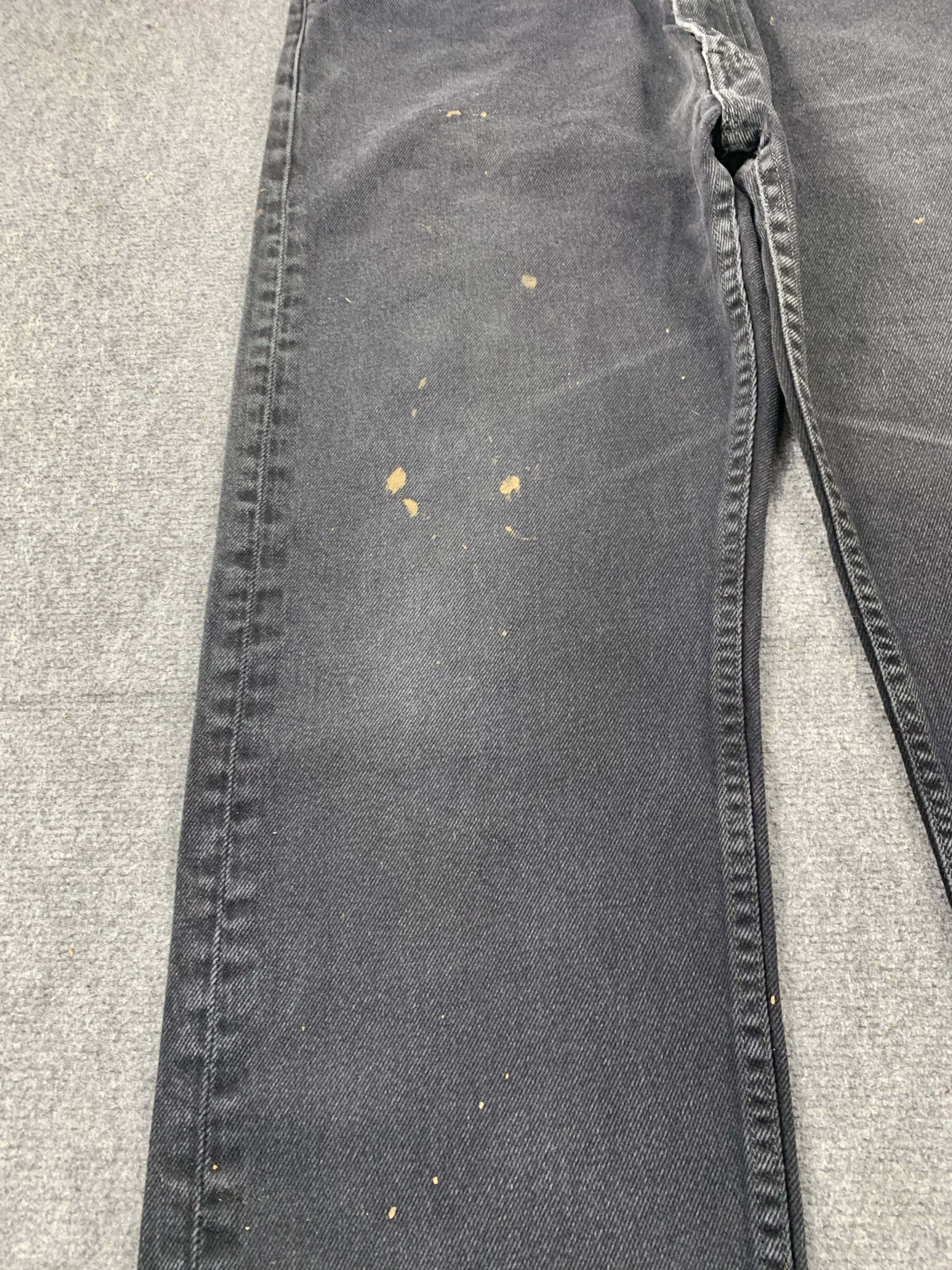 Levi's Vintage Levis 505 Faded Black Jeans DP2103 Size US 38 / EU 54 - 9 Thumbnail