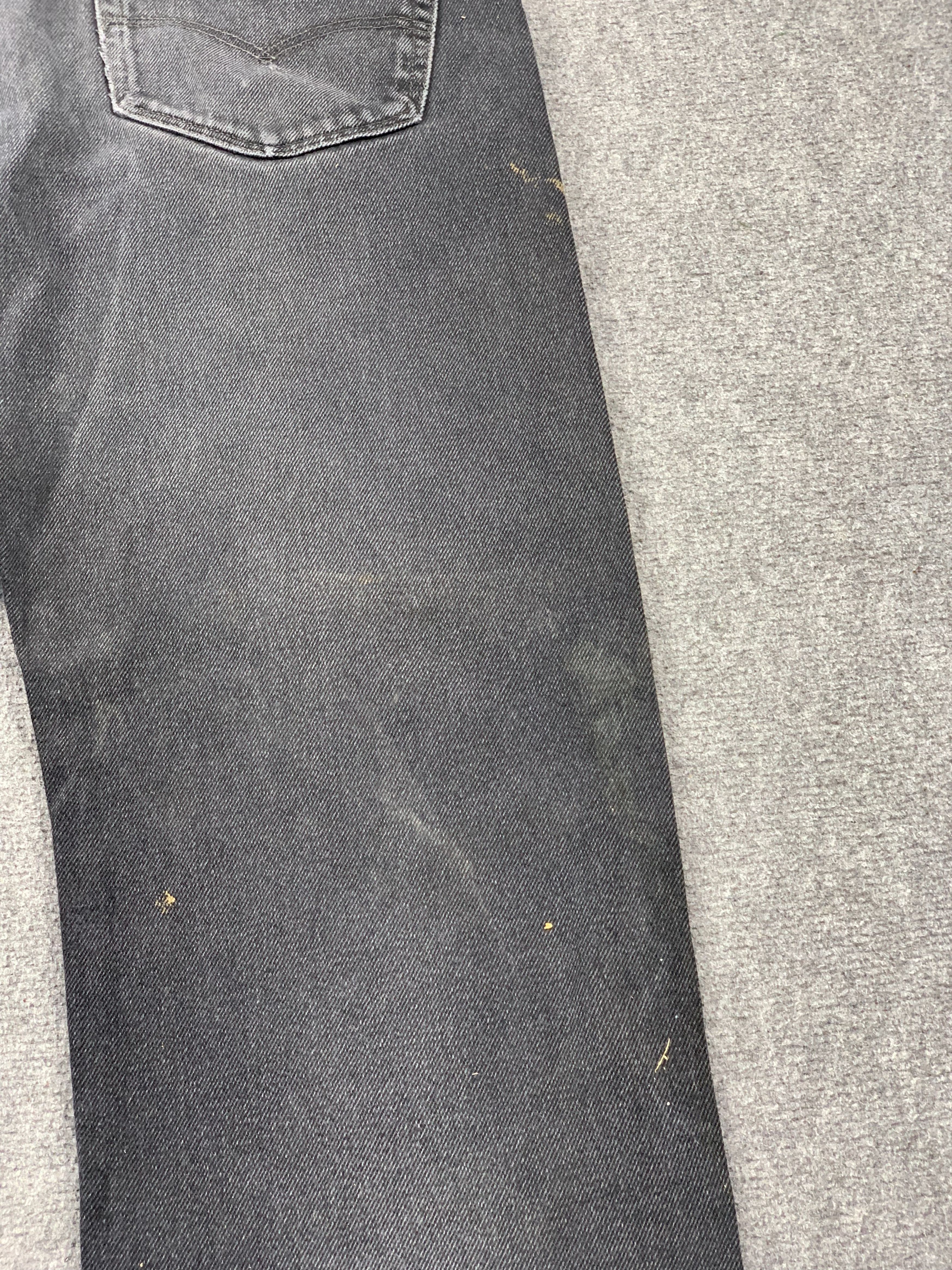 Levi's Vintage Levis 505 Faded Black Jeans DP2103 Size US 38 / EU 54 - 22 Thumbnail