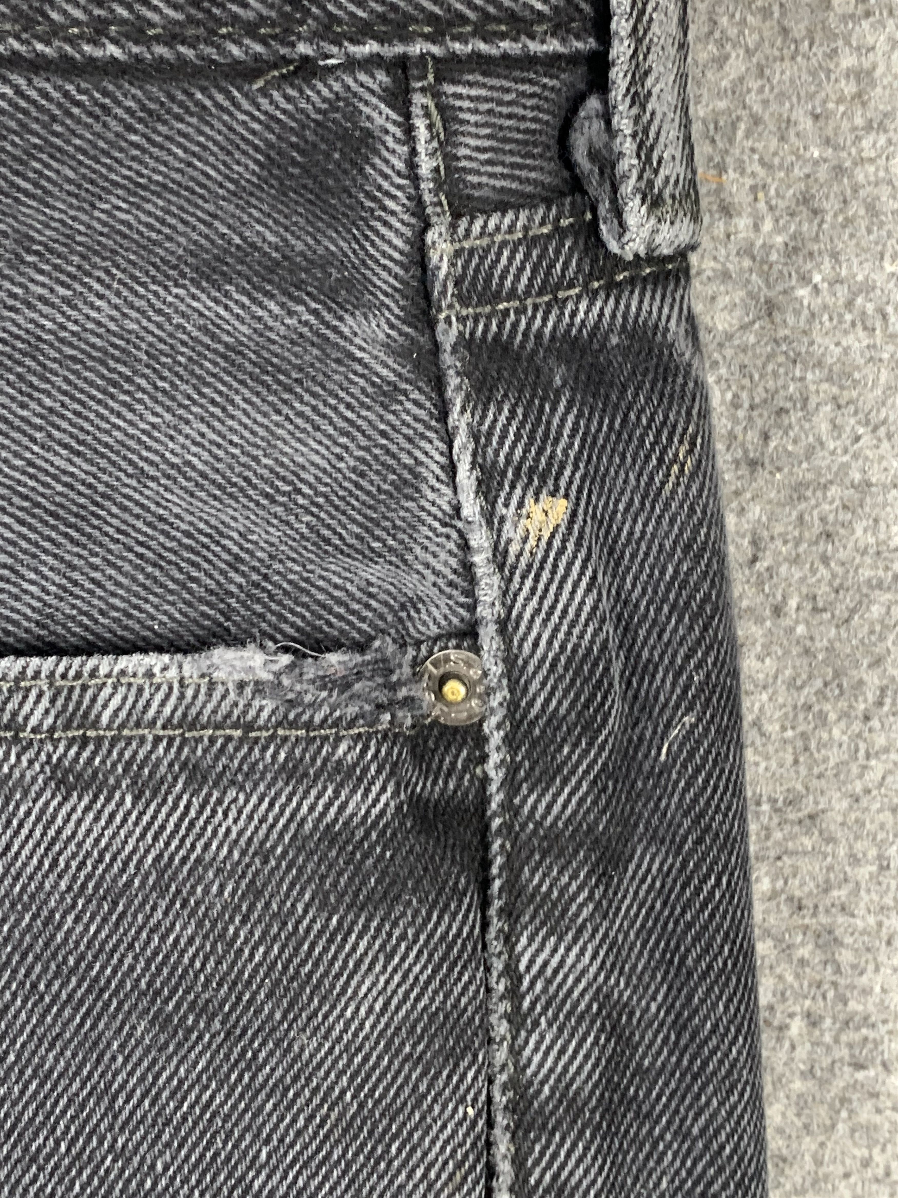 Levi's Vintage Levis 505 Faded Black Jeans DP2103 Size US 38 / EU 54 - 10 Thumbnail