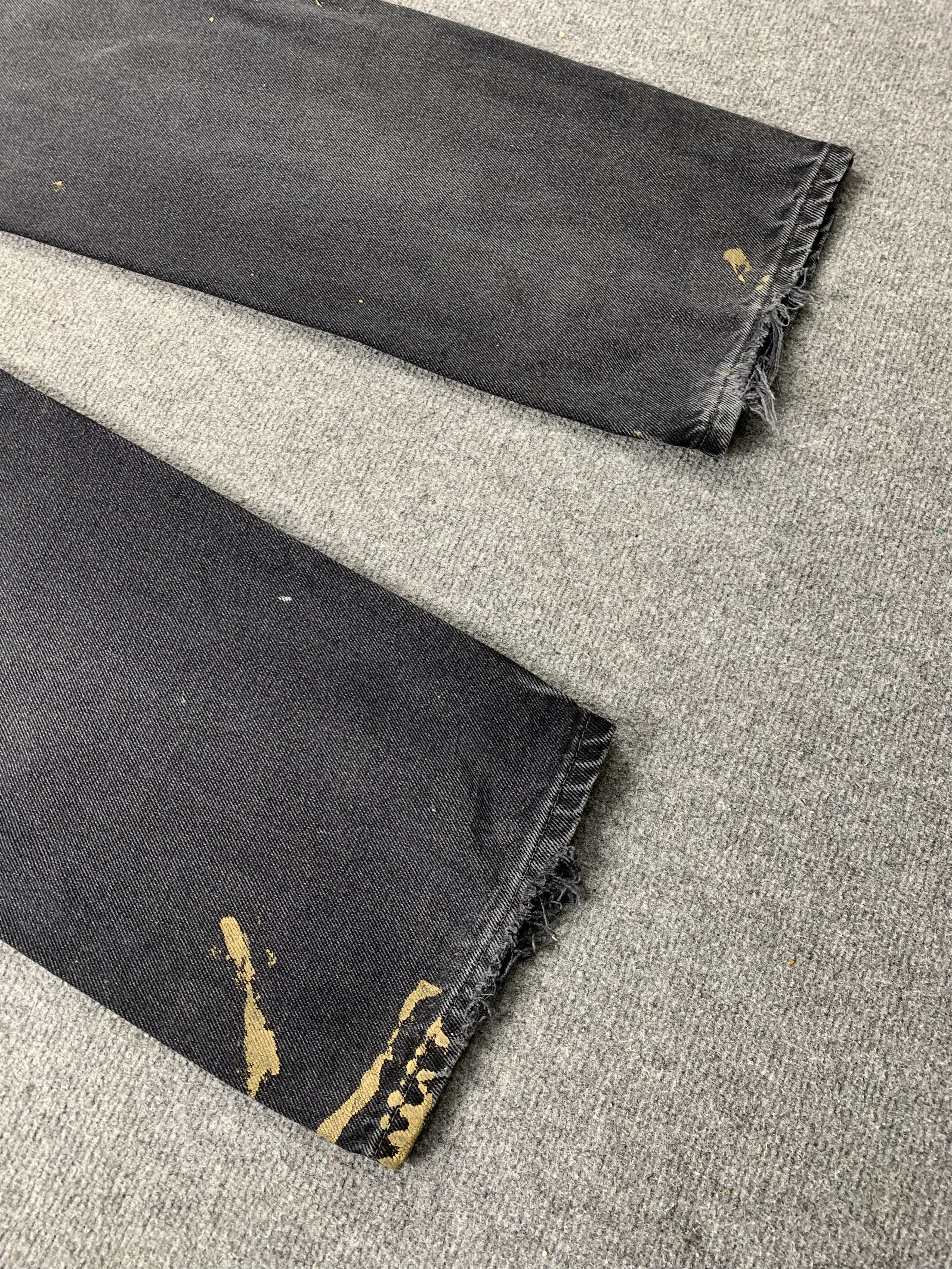 Levi's Vintage Levis 505 Faded Black Jeans DP2103 Size US 38 / EU 54 - 20 Thumbnail