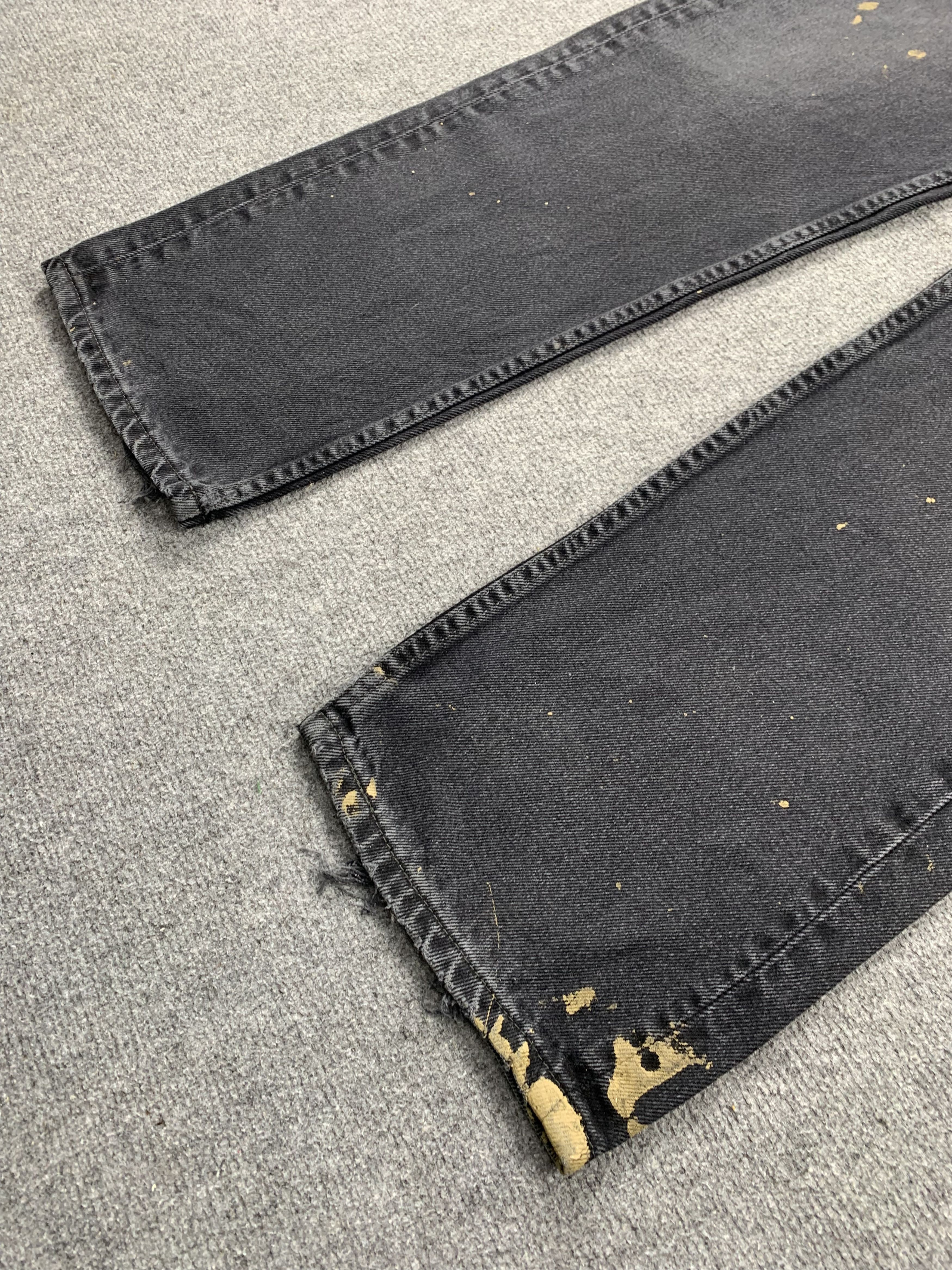 Levi's Vintage Levis 505 Faded Black Jeans DP2103 Size US 38 / EU 54 - 7 Thumbnail